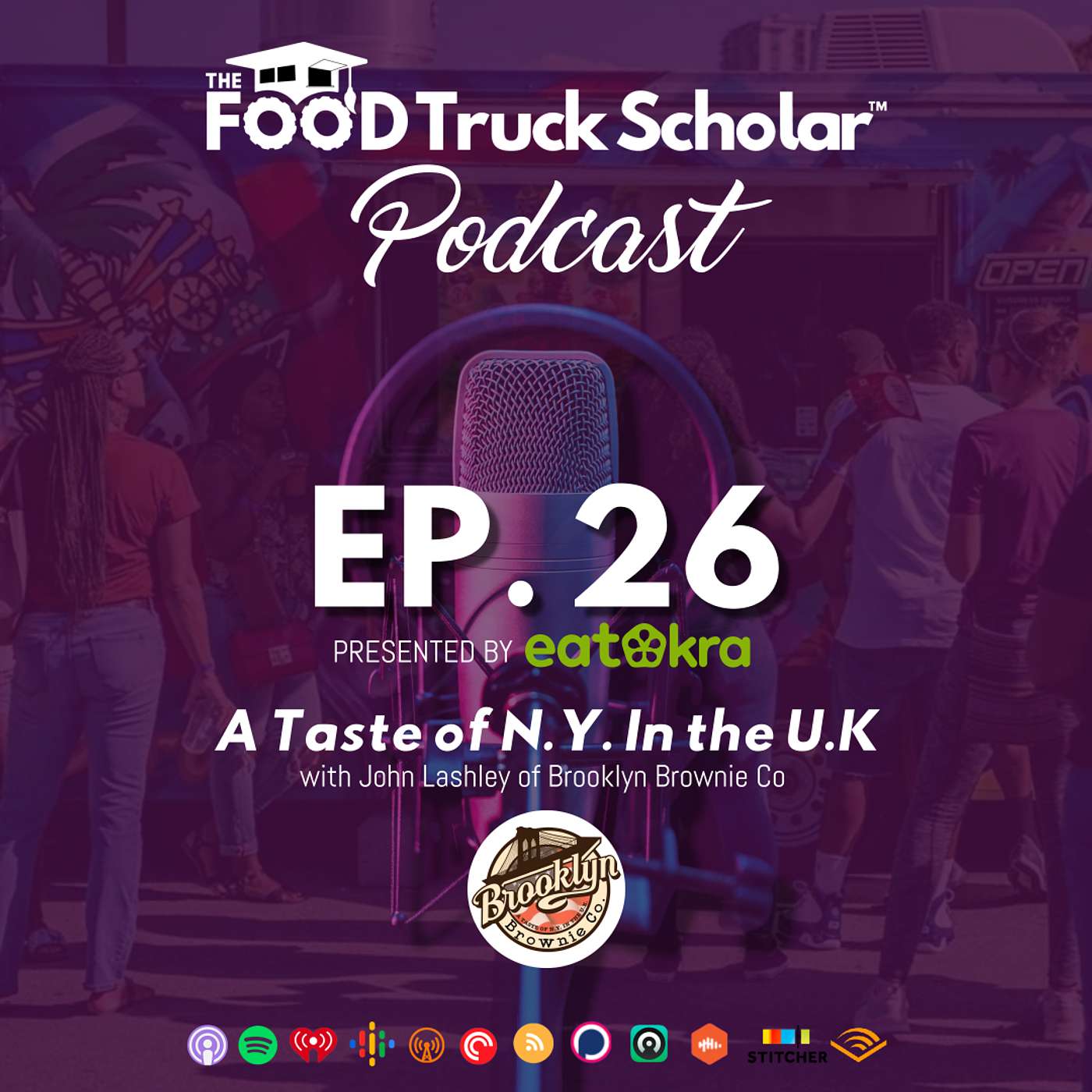 A Taste of N.Y. in the U.K. w/ John Lashley of Brooklyn Brownie Co episode artwork