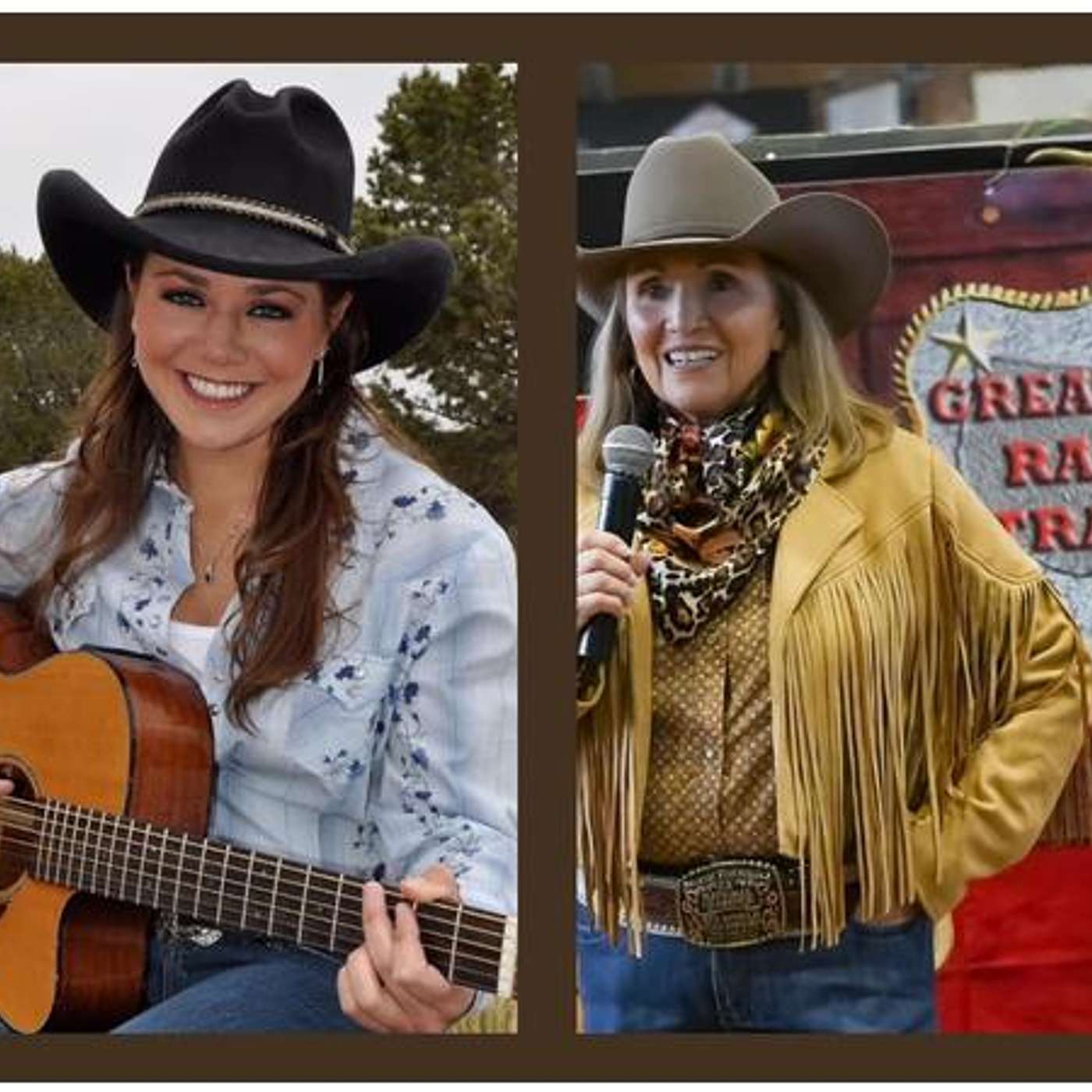 SINGER CARIN MARI & JACKIE TURNBULL of GREAT AMERICAN RANCH & TRAIL  HORSE SALE