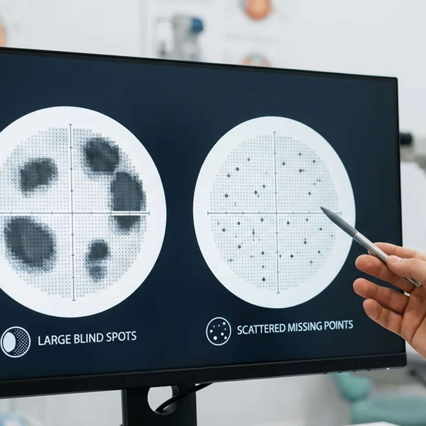Patterns of Vision Loss in Glaucoma: Large Blind Spots Versus Scattered Missing Points episode artwork