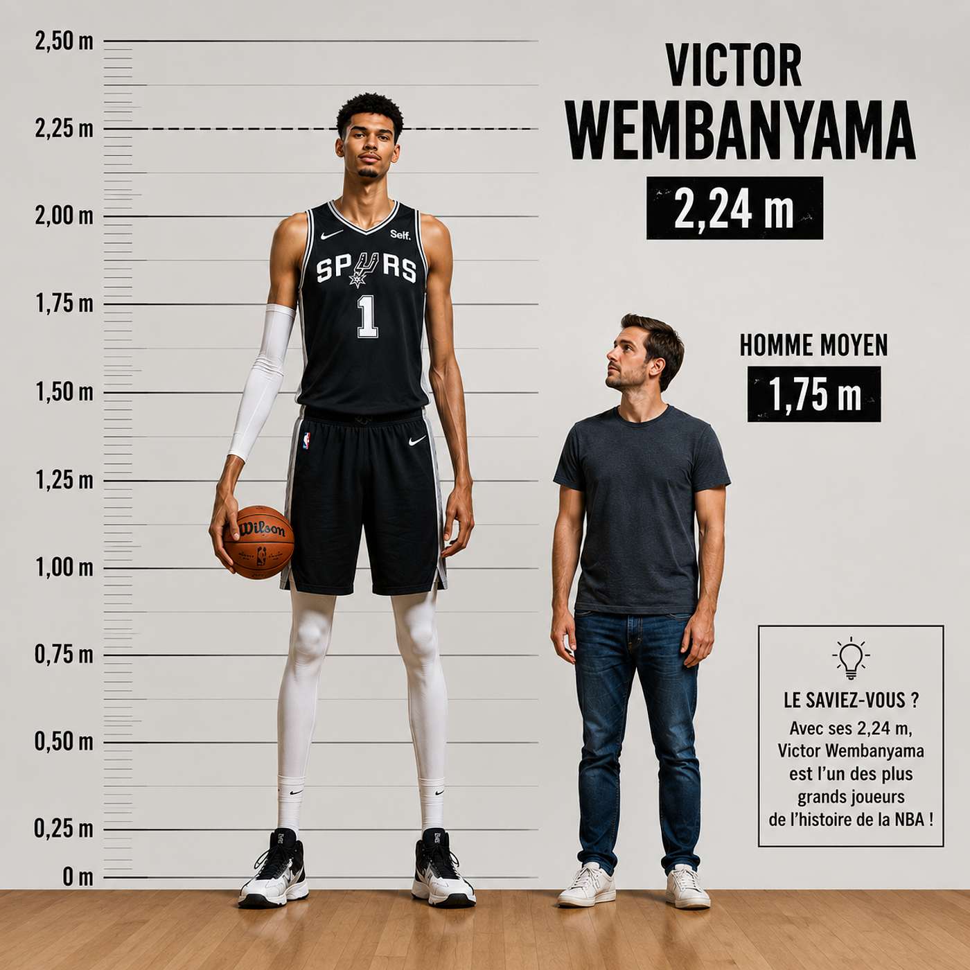 Victor Wembanyama ("Wemby") : le géant français de la NBA 🏀 DELF A2 / B1 - Compréhension orale - French Intermediate Level