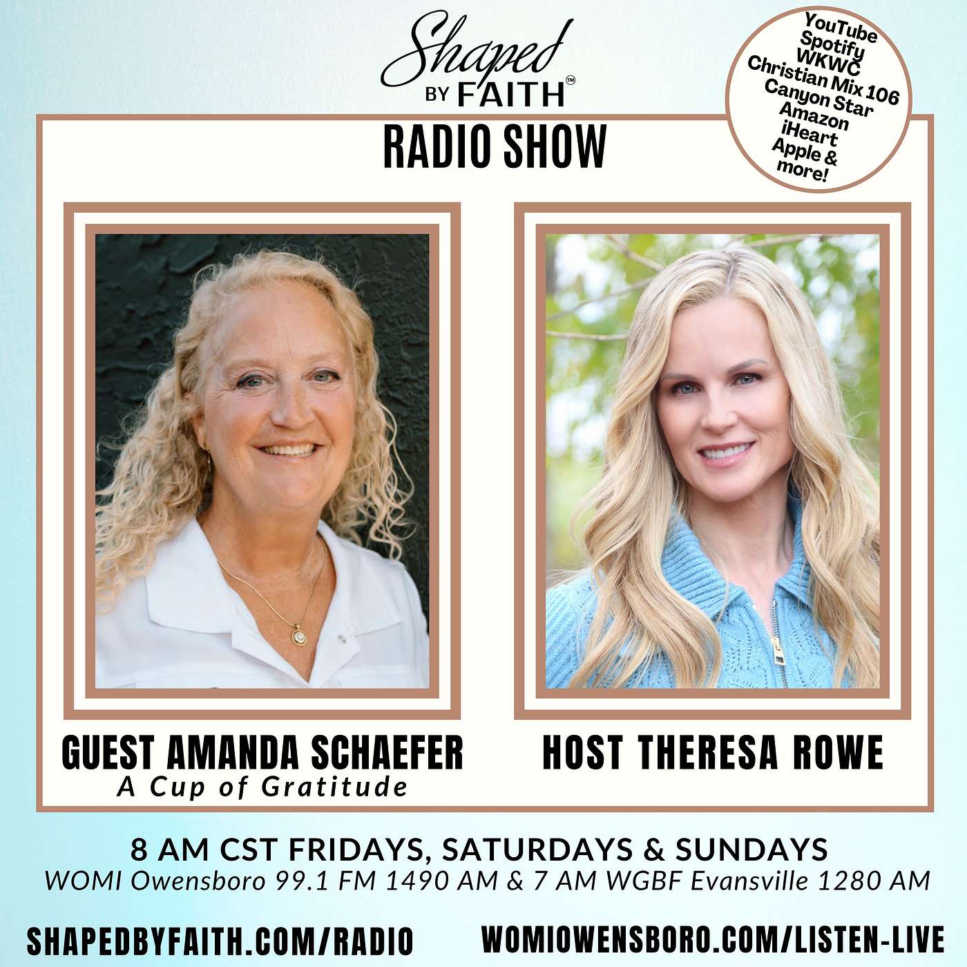 Shaped by Faith with Theresa Rowe