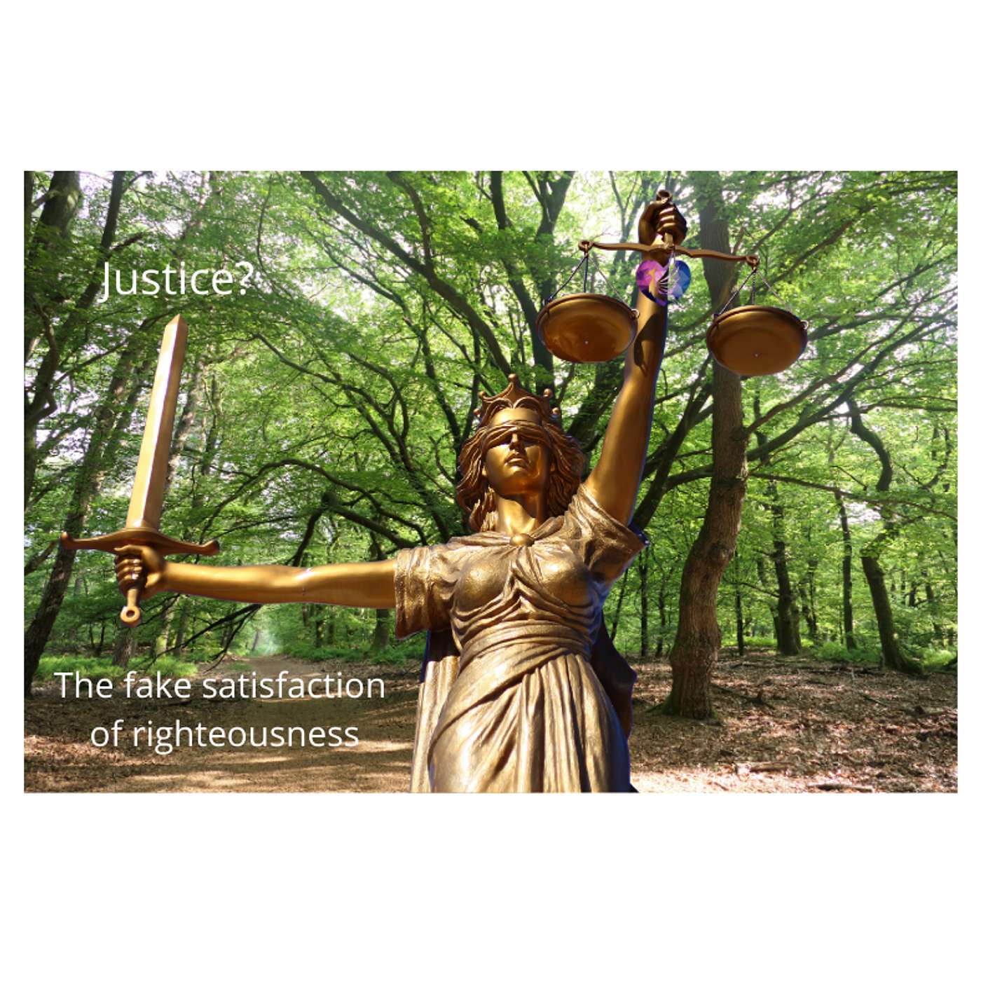 Episode 23 Justice, the fake satistaction of rightousness episode artwork