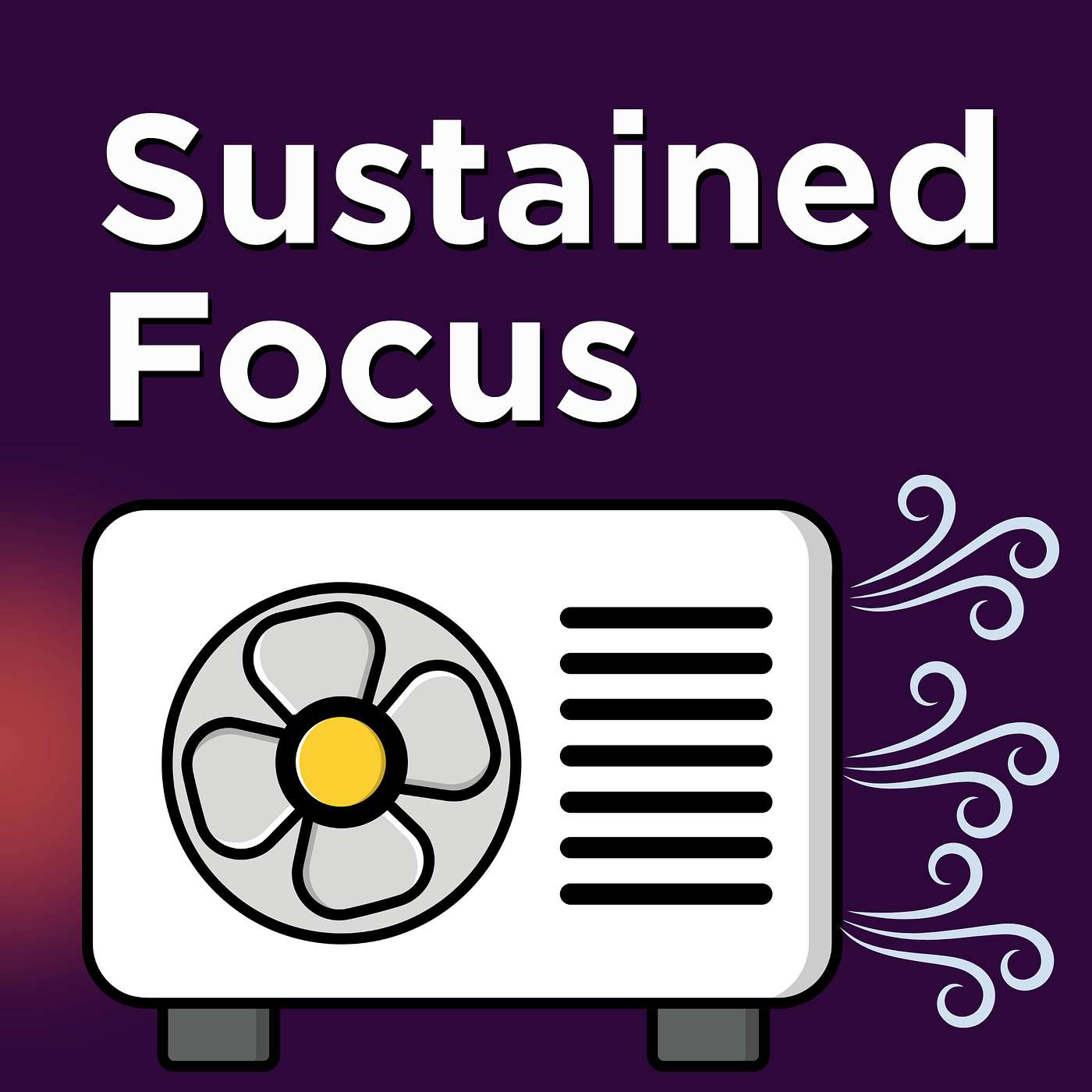 ADHD Deep Focus Noise - Industrial AC Hum to Boost Concentration & Sleep