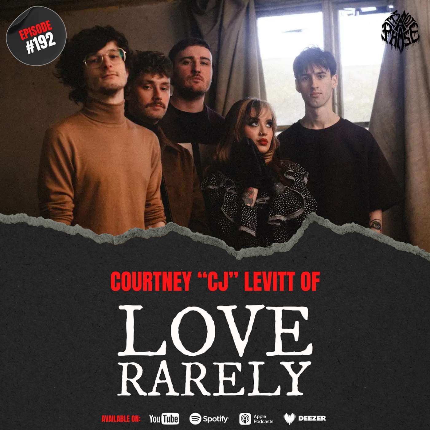 EP #192 - Courtney "CJ" Levitt (Love Rarely / ex-Keeper) episode artwork