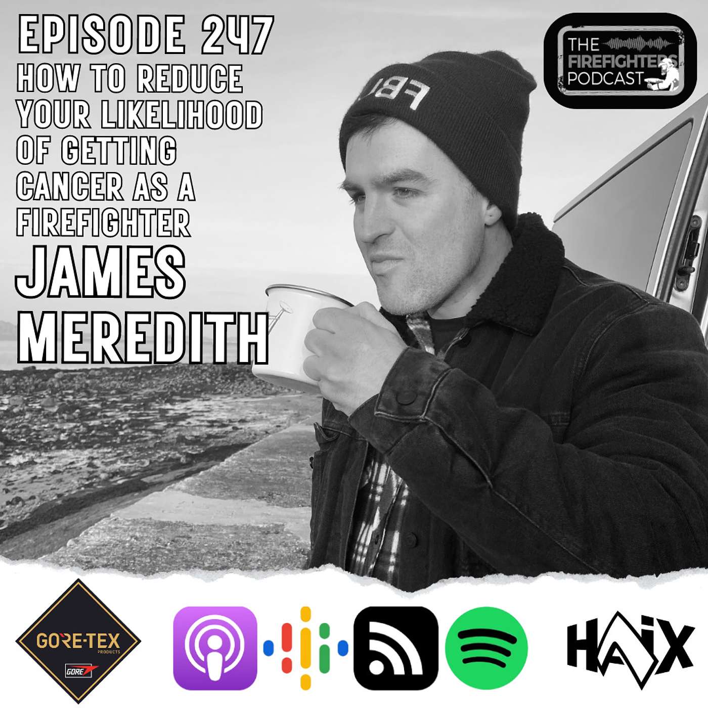 #247 How to reduce your likelihood of getting cancer as a Firefighter with James Meredith from Stoke and Vent episode artwork