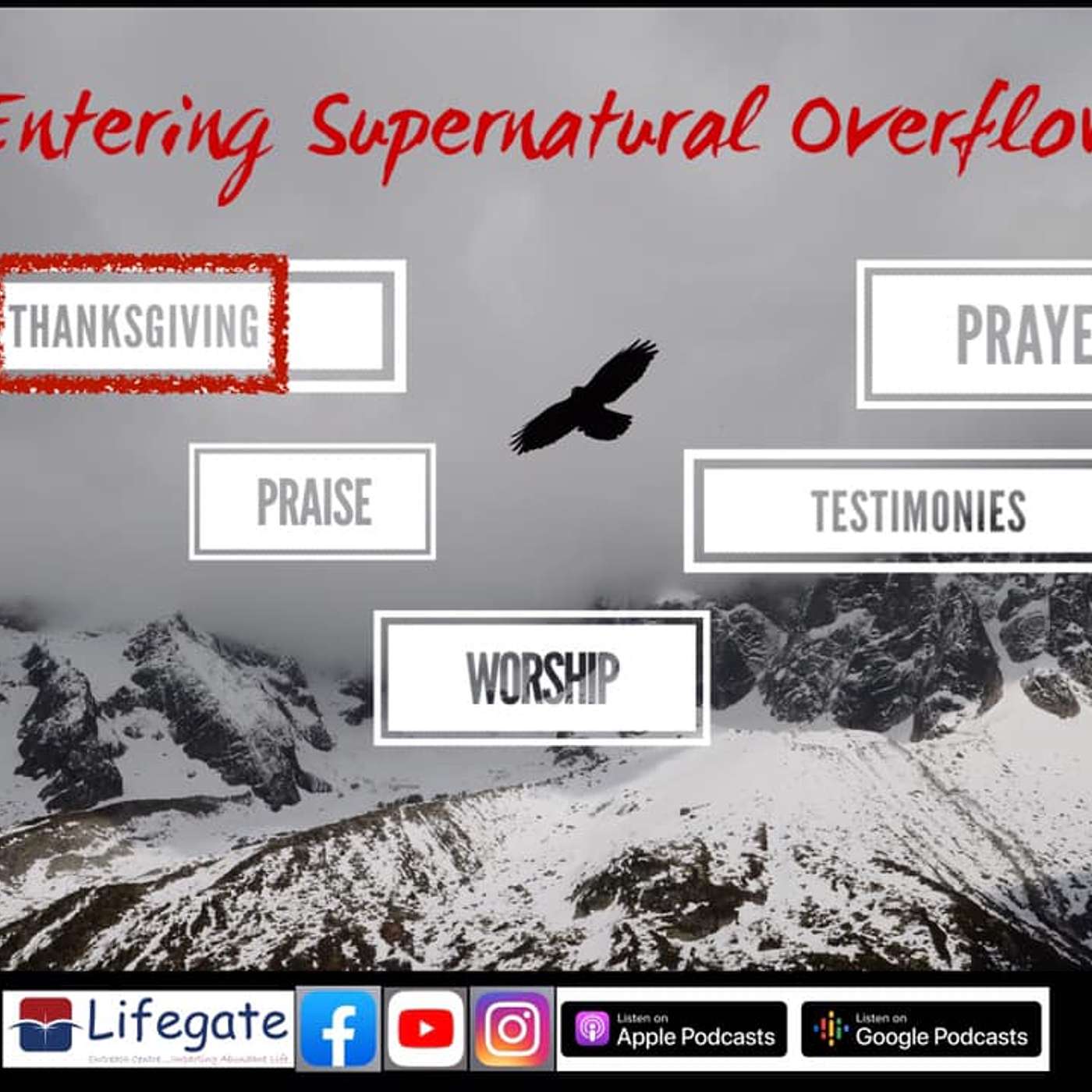 Thanksgiving for Supernatural Overflow - Lifegate Church - 3.1.21