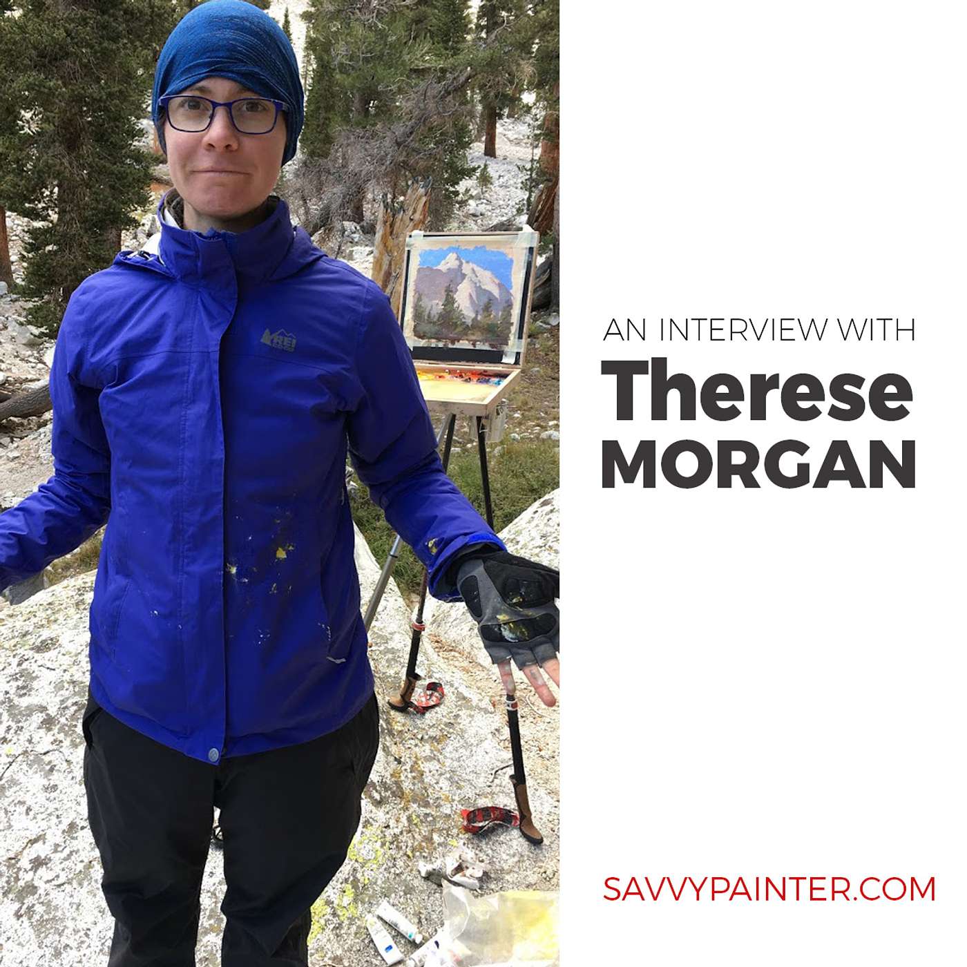 Plein Air Painting on the John Muir Trail, with Therese Morgan