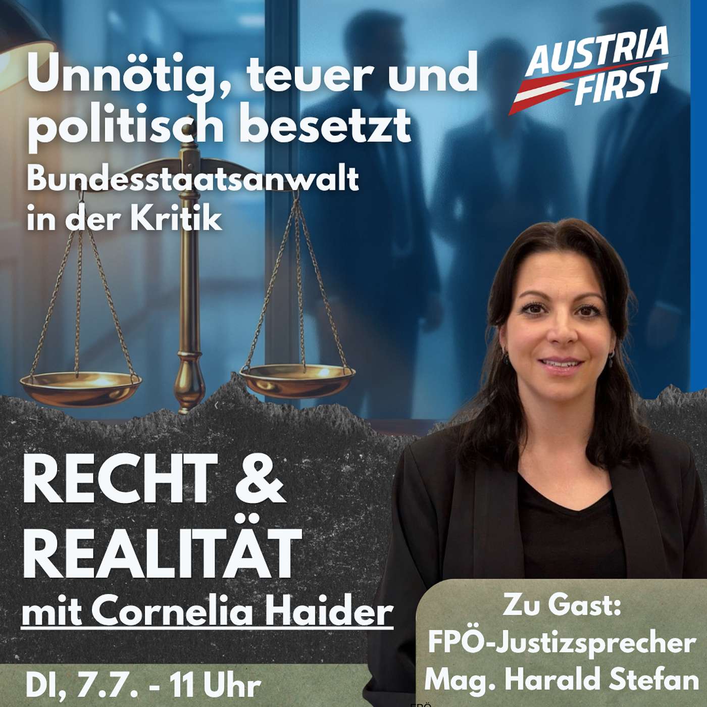 Bundesstaatsanwaltschaft ist unnötig, teuer und wird sicher politisch besetzt - Recht und Realität episode artwork