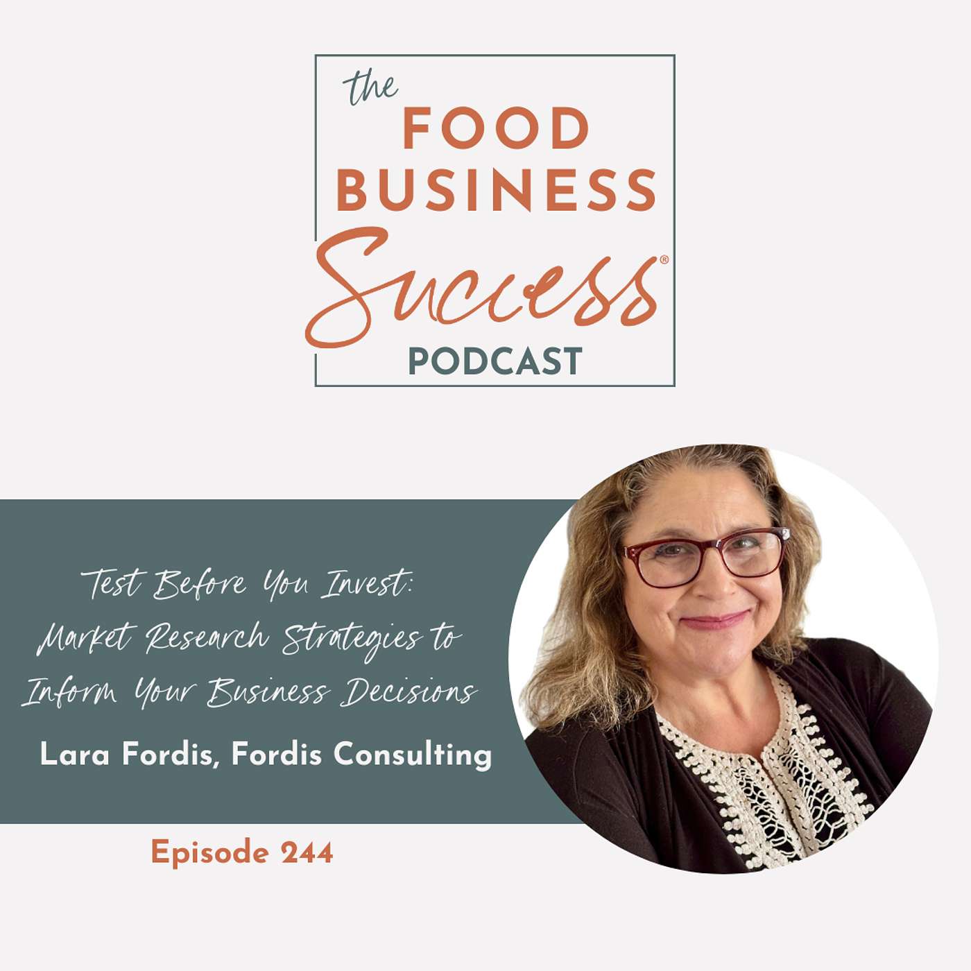Ep #244 Test Before You Invest with Lara Fordis: Market Research Strategies to Inform Your Business Decisions