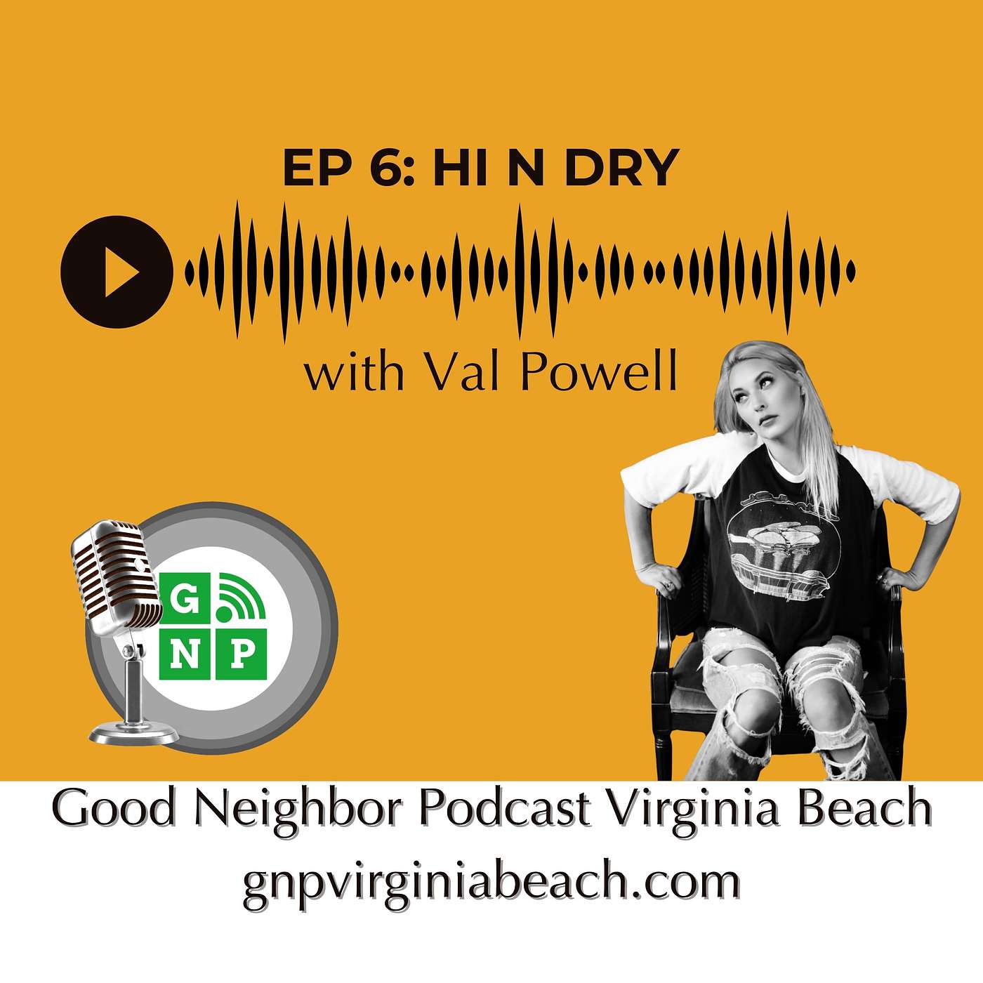 Ep. 6 Elevating the Hair Blowout and Art at Virginia Beach's Hi N Dry episode artwork