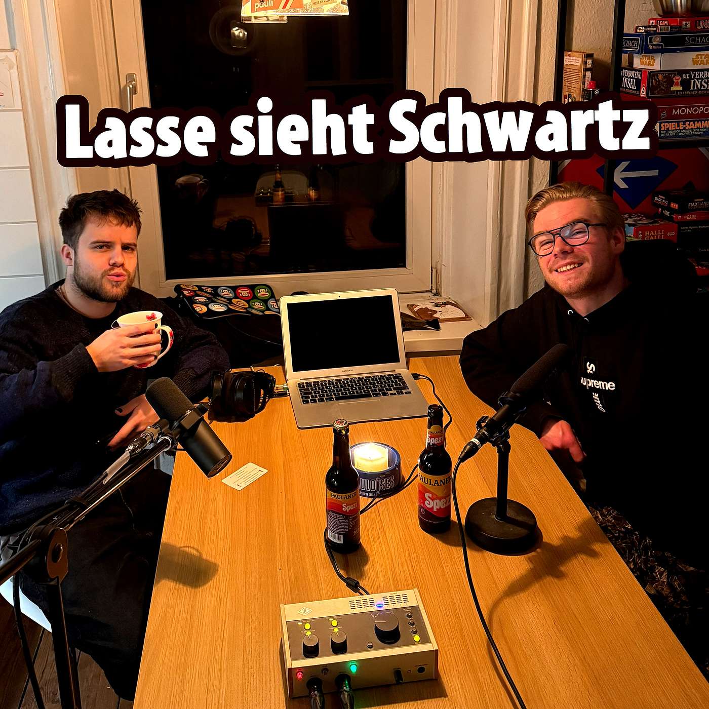 Lasse sieht Schwartz