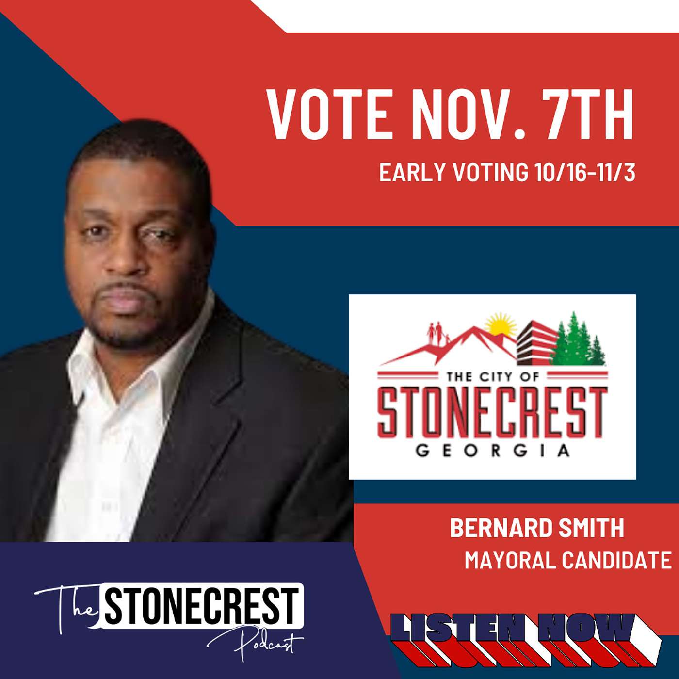 Mr. Bernard Smith - Mayoral Candidate Stonecrest, Ga