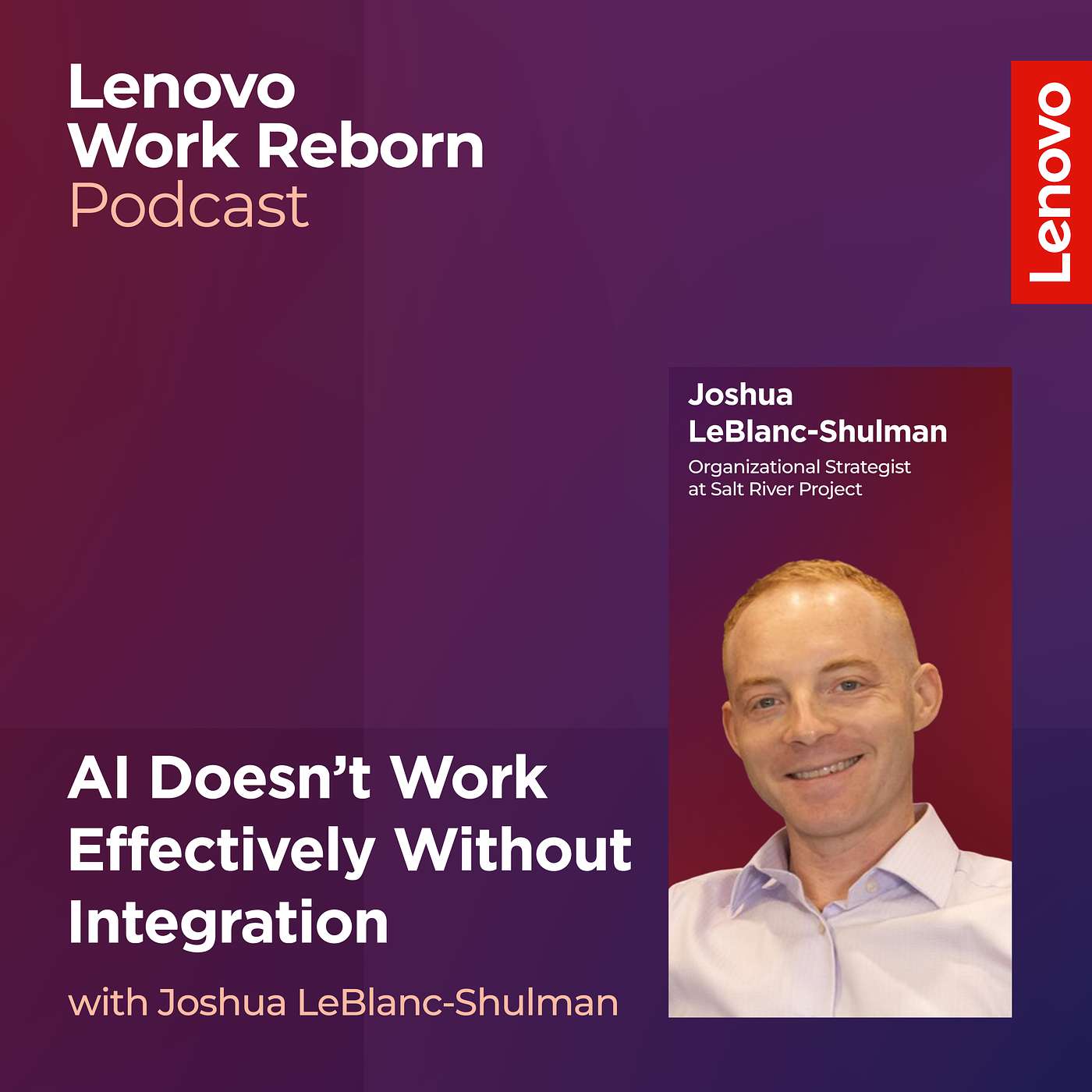 AI Doesn’t Work Effectively Without Integration | Josh LeBlanc-Shulman, Salt River Project episode artwork