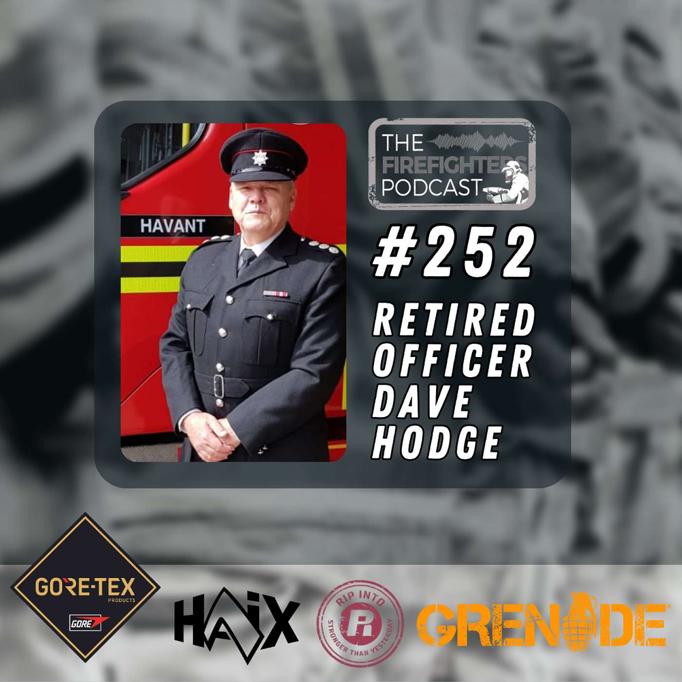 #252 The Last of the Dinosaurs with retired Firefighter & Officer Dave Hodge episode artwork