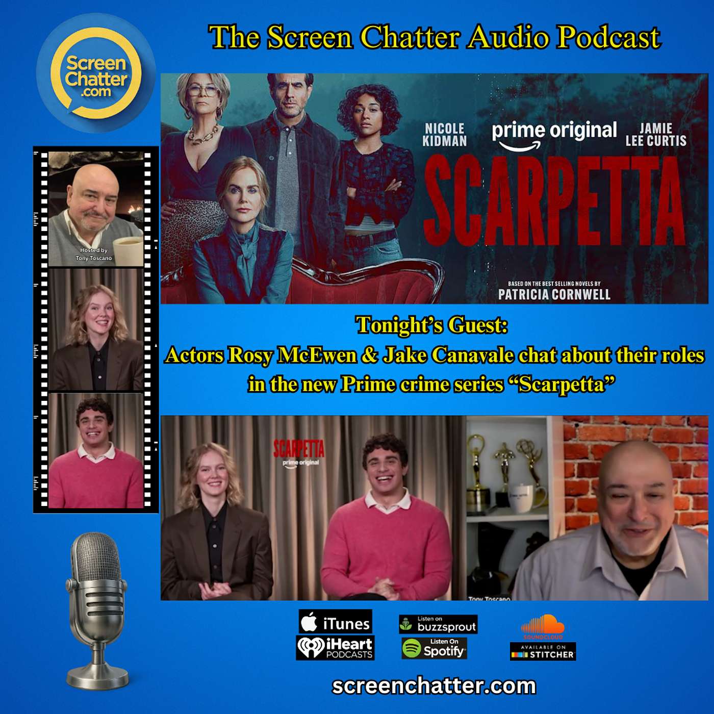 Rosy McEwen & Jake Canavale - Scarpetta