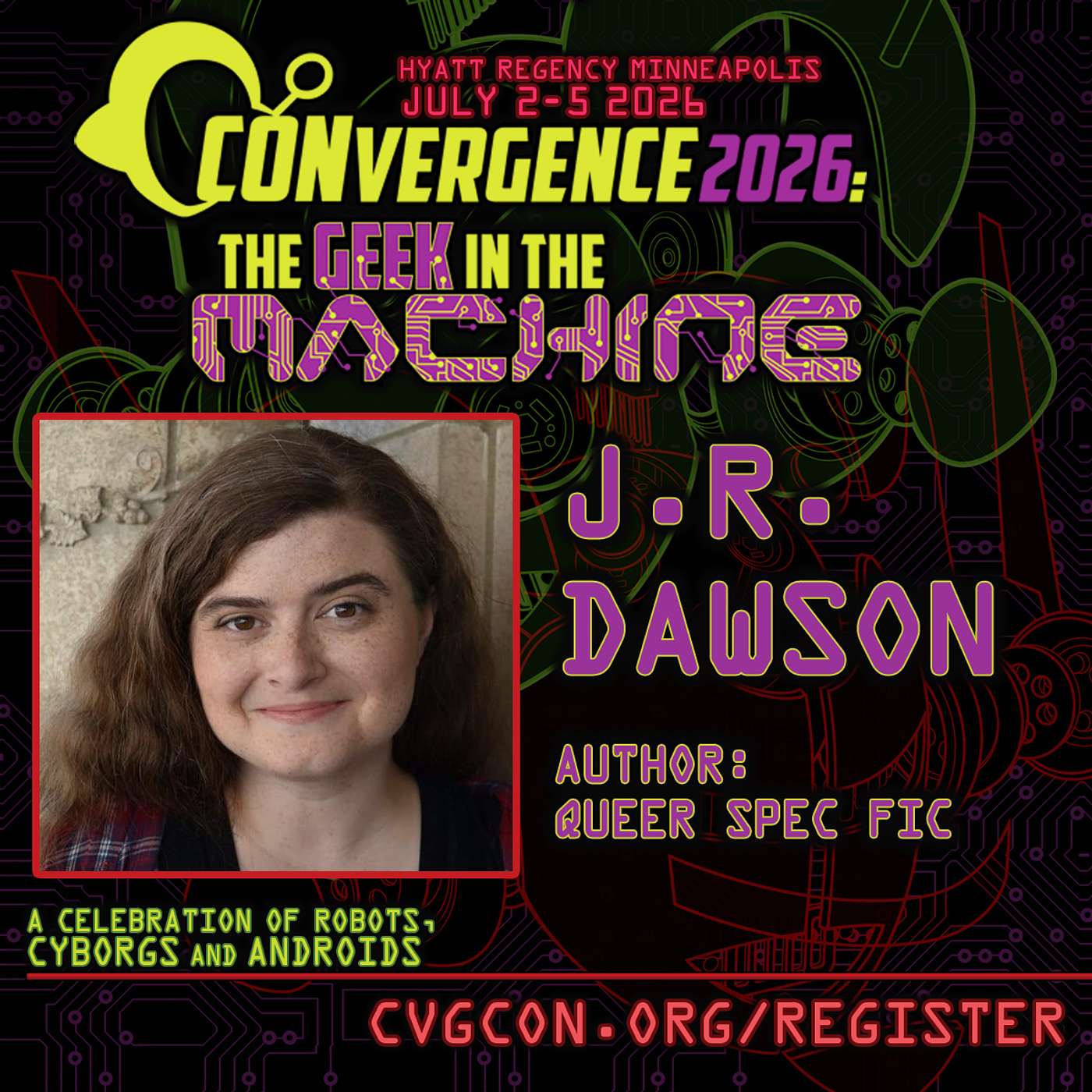 J.R. Dawson on CONvergence CON-Link episode artwork