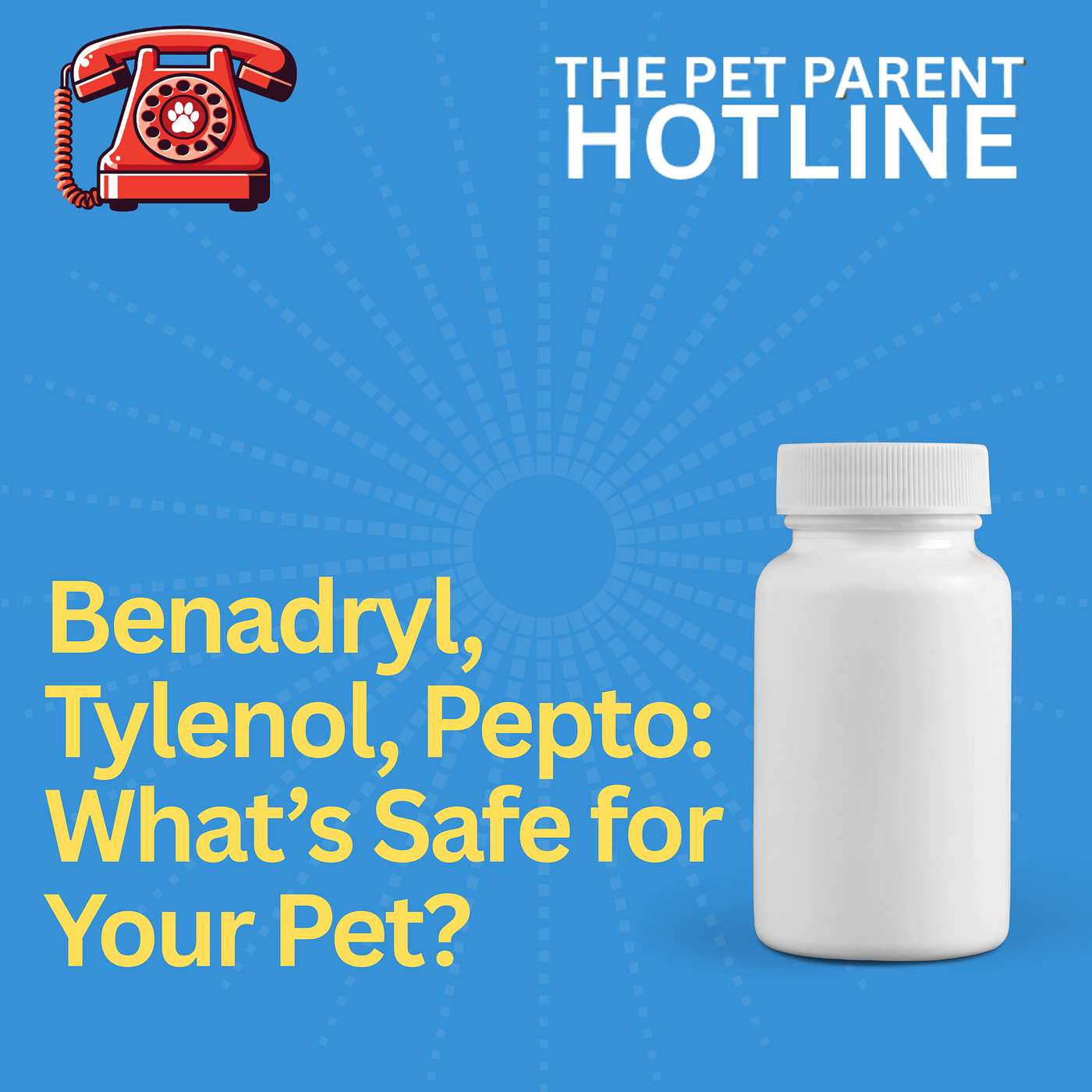 Benadryl, Tylenol, Pepto: What’s Safe for Your Pet?