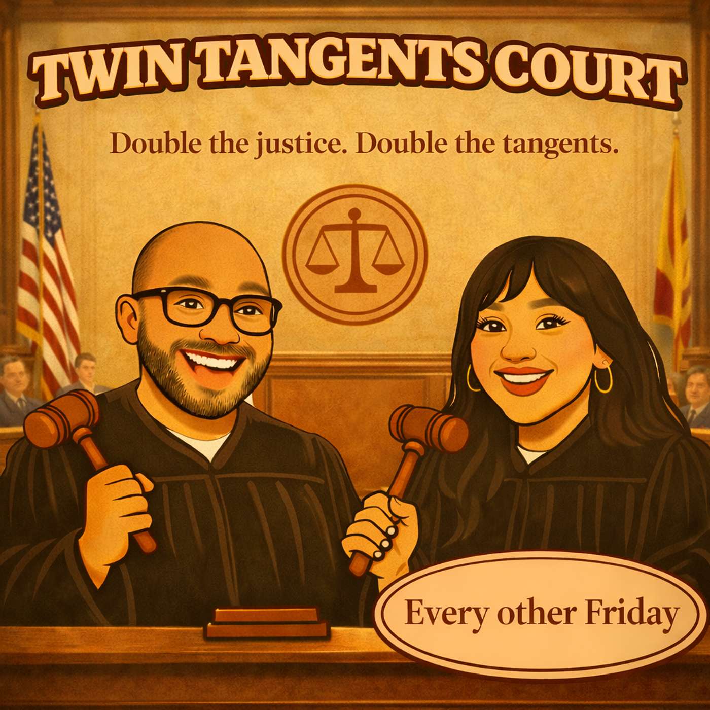 Twin Tangents Because Therapy Was Booked