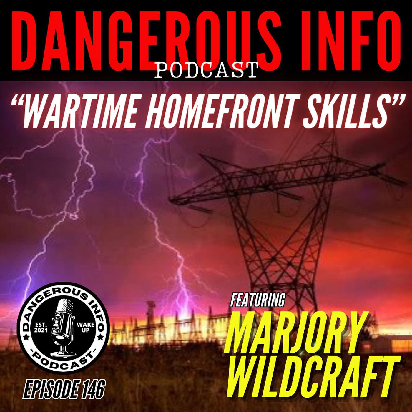 146 "Wartime Homefront Skills" ft. Marjory Wildcraft, eclipse or apocalypse, CERN, sky demons, earthquake eclipse
