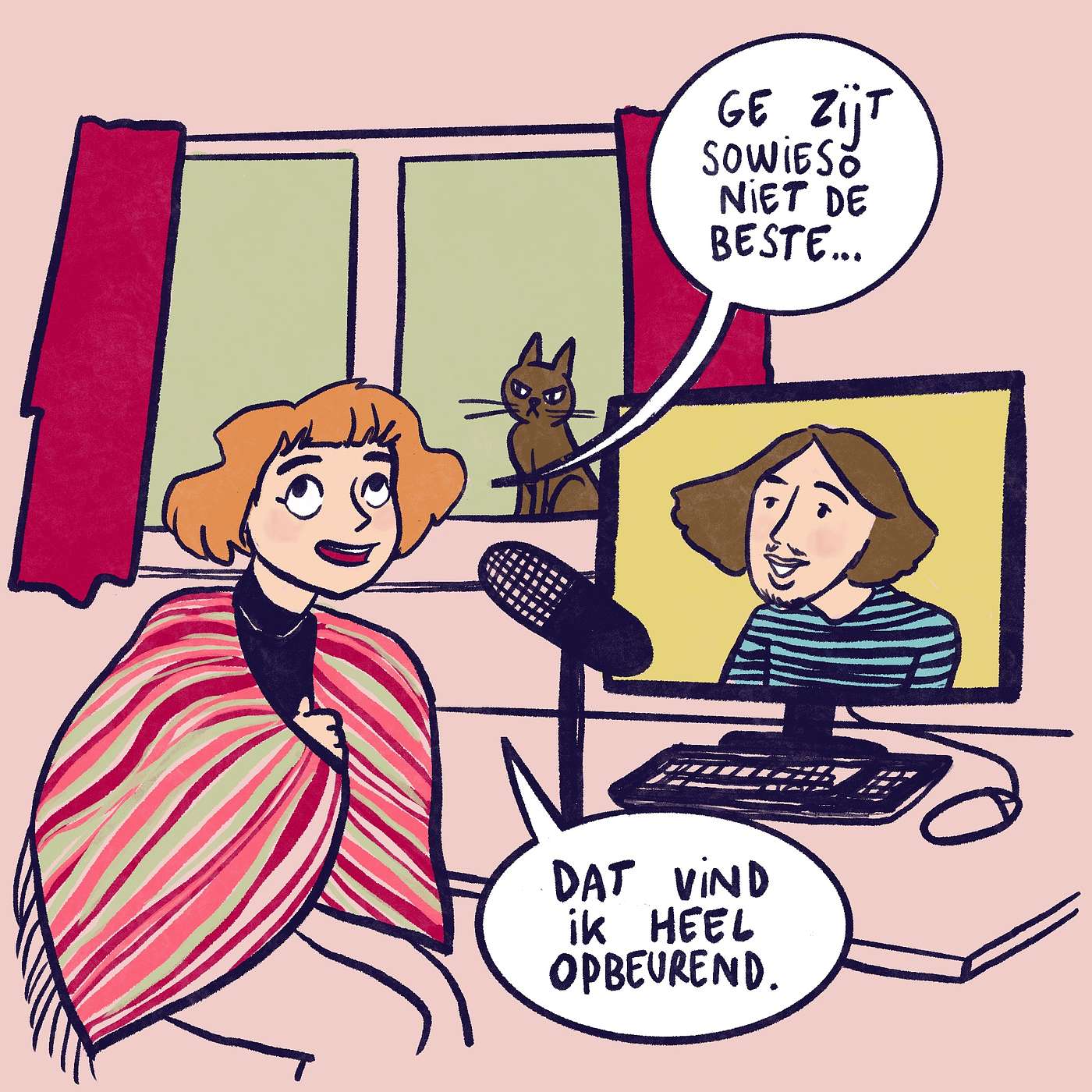 Oortuig - illustratie en grafische podcast