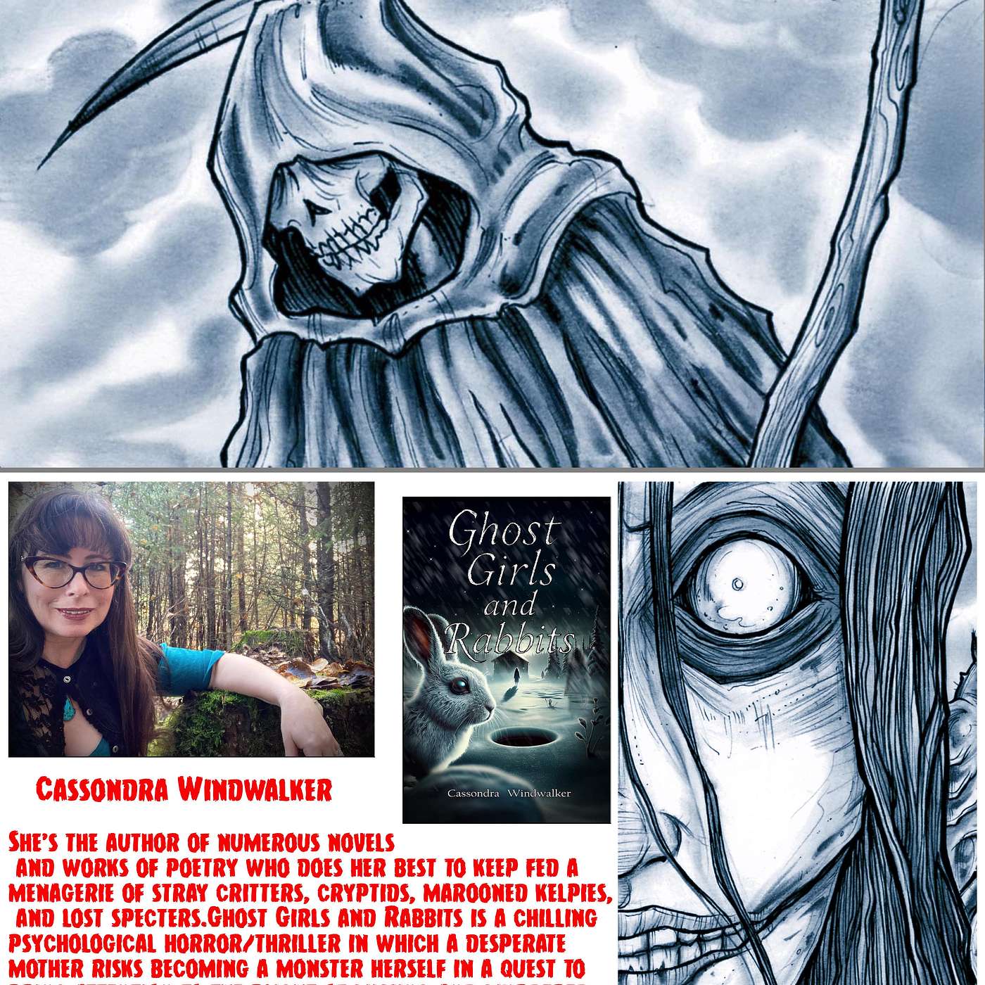 We talk with Cassondra Windwalker about her new book Ghost Girls and Rabbits
