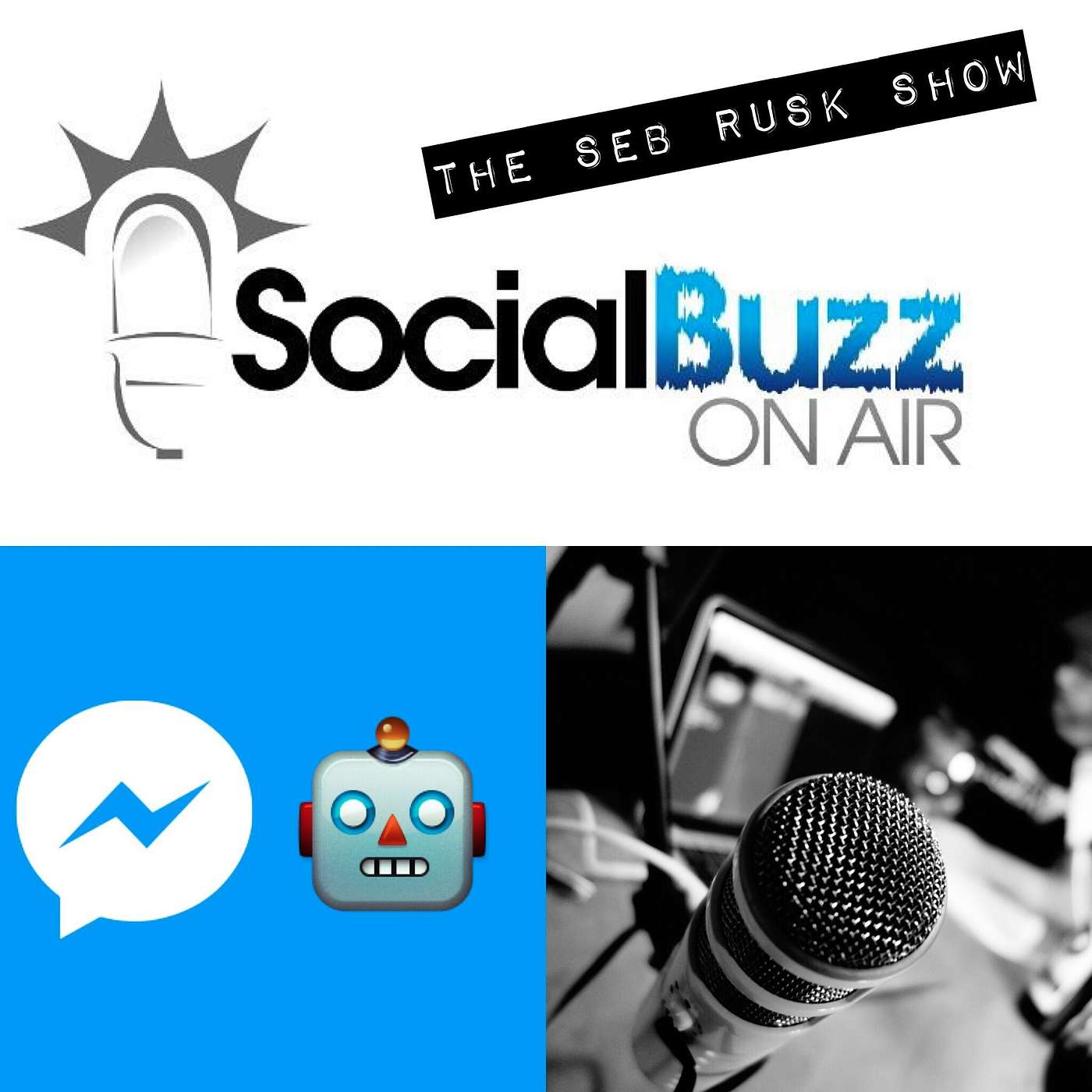 EPISODE 22 - The Seb Rusk Show - WTF is a Social Media Chat Bot?! : Chat Bots 101 episode artwork