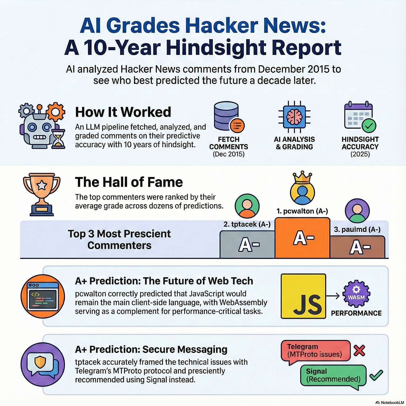 Hindsight Capsule: Grading 930 Hacker News Predictions with an LLM episode artwork