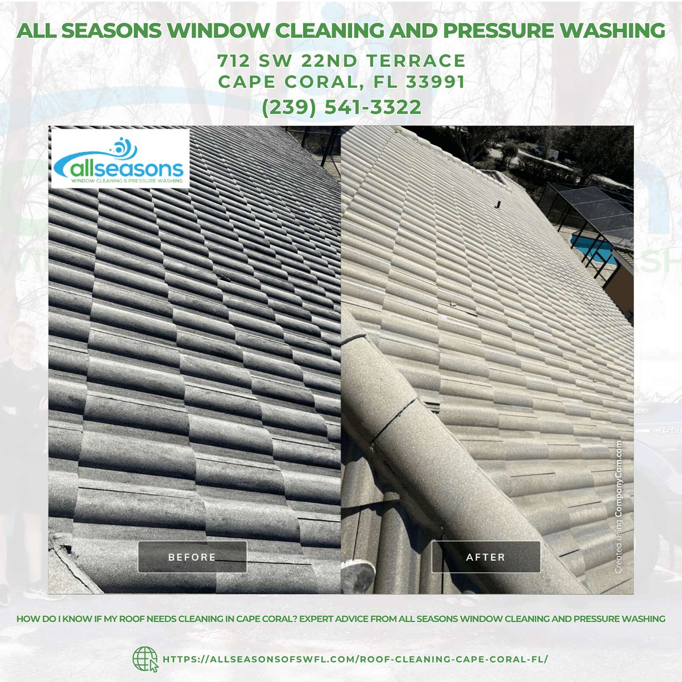 How Do I Know if My Roof Needs Cleaning in Cape Coral? Expert Advice From All Seasons Window Cleaning and Pressure Washing episode artwork