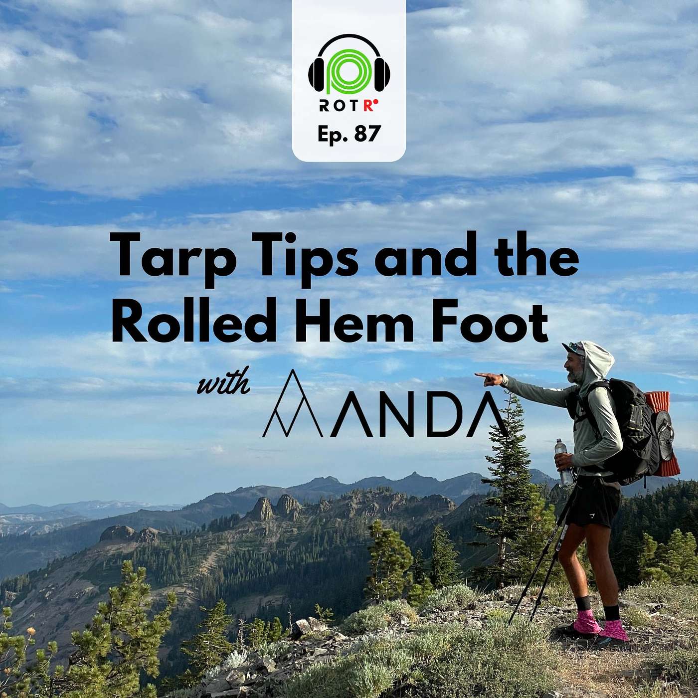 Tarp Tips and the Rolled Hem Foot with ANDA Ultralight