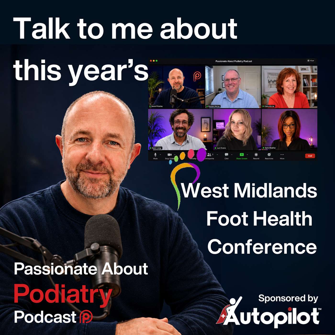 Talk To Me About This Years West Midlands Foot Health Conference episode artwork
