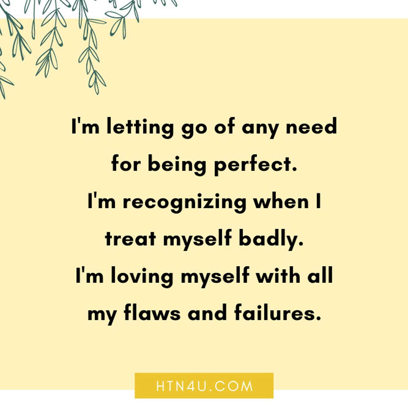 HTN4U Unlimiting Affirmations on Mindset and Forgiveness #142