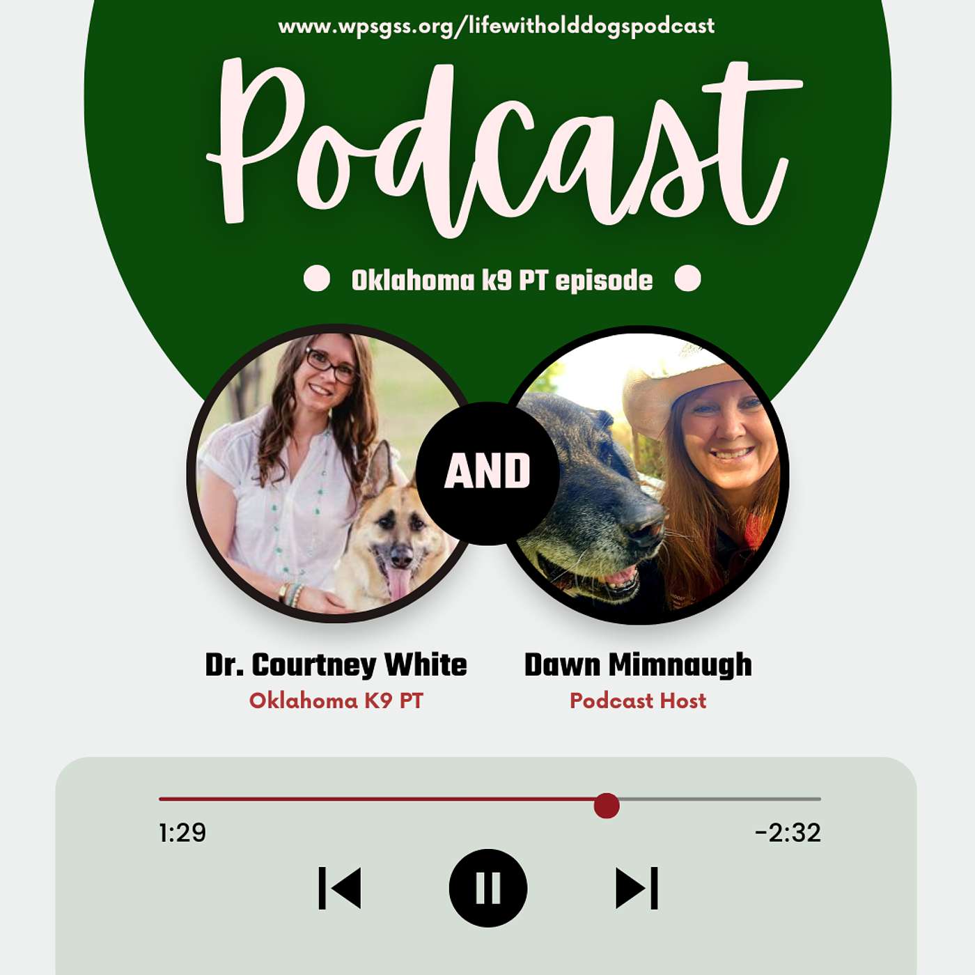 #Lifewitholddogs Podcast