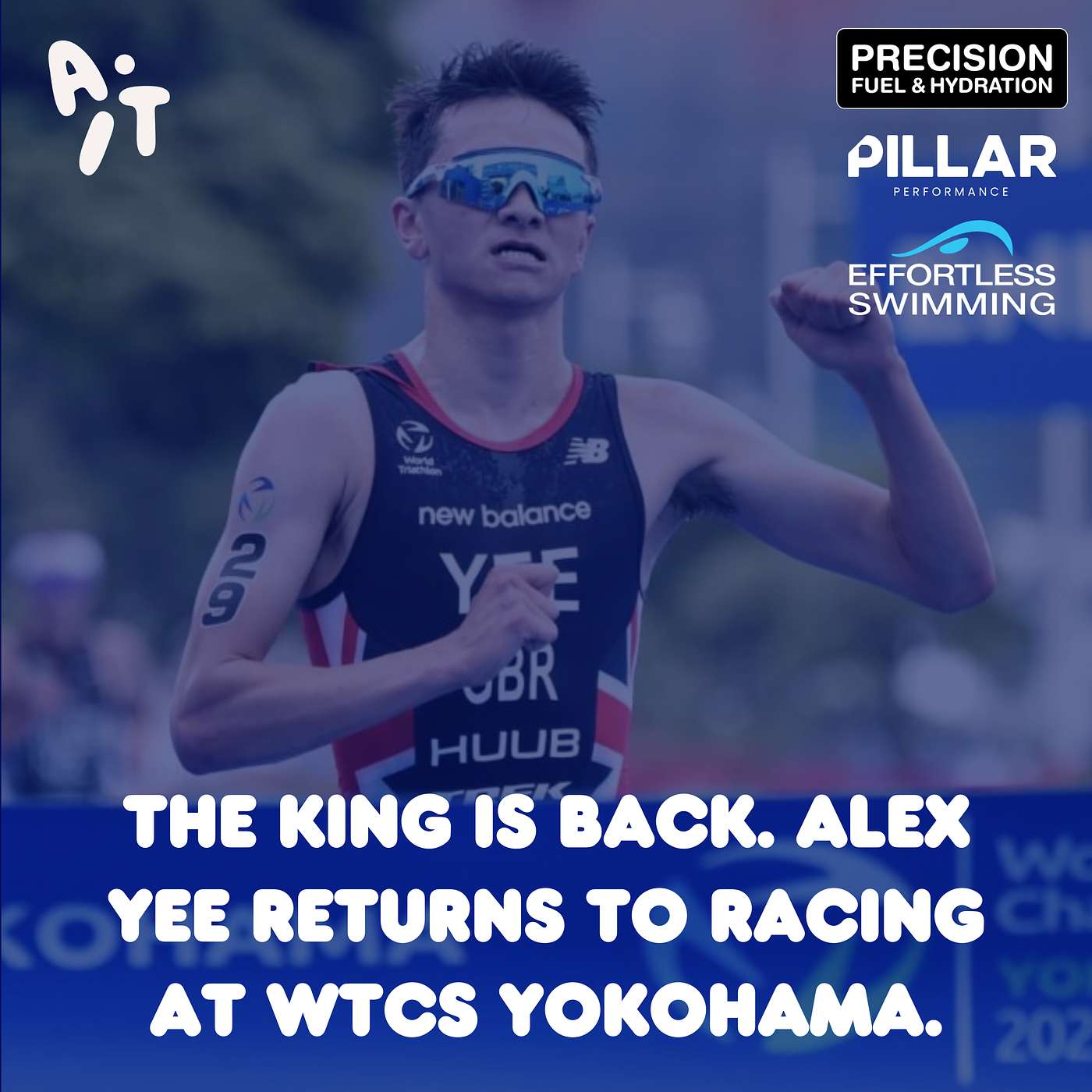 The king is back. Alex Yee returns to racing at WTCS Yokohama.