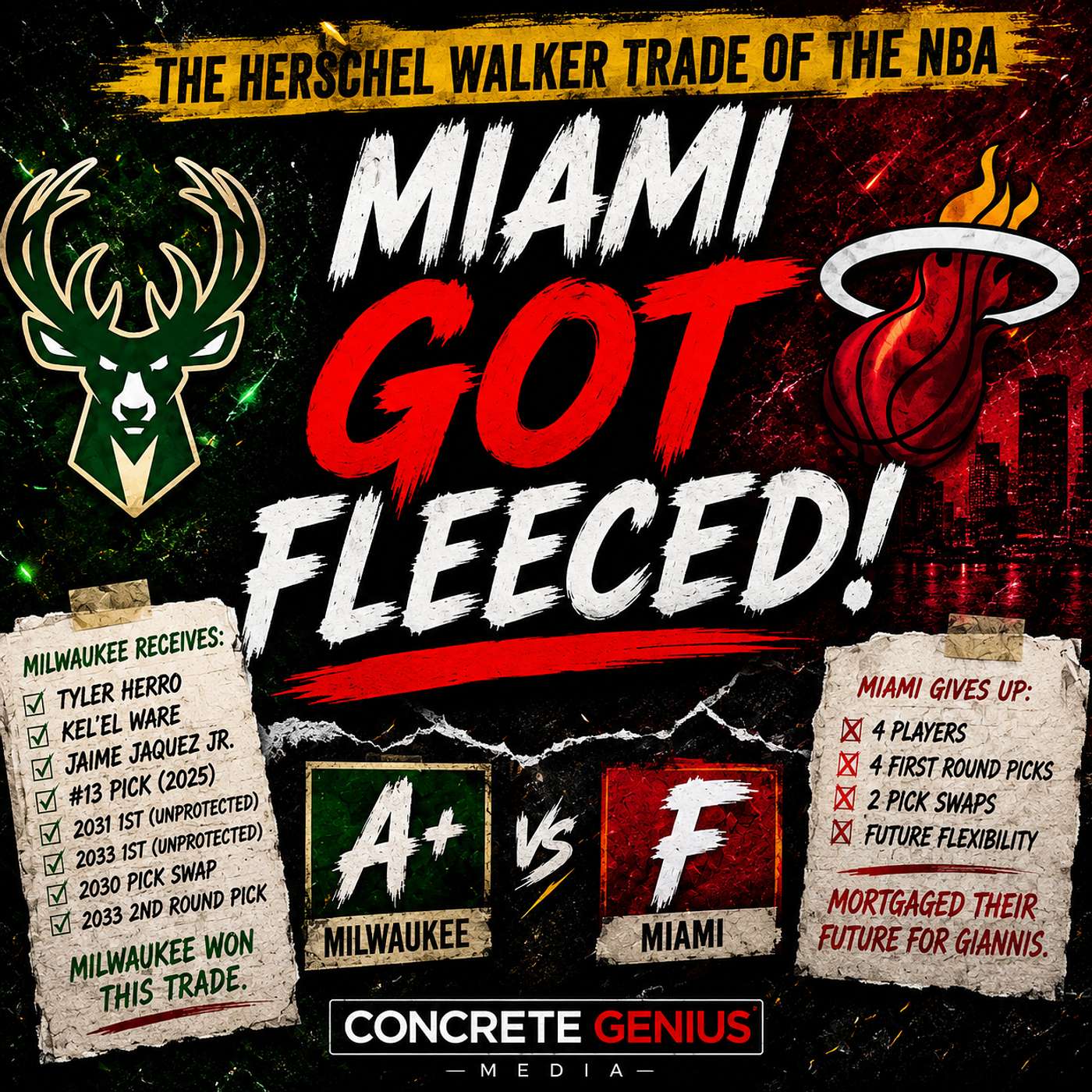 The Giannis Trade Is The NBA's Herschel Walker Trade episode artwork