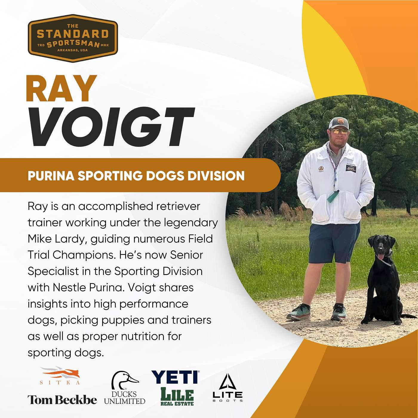 Ray Voigt, Purina Sporting Dogs Division