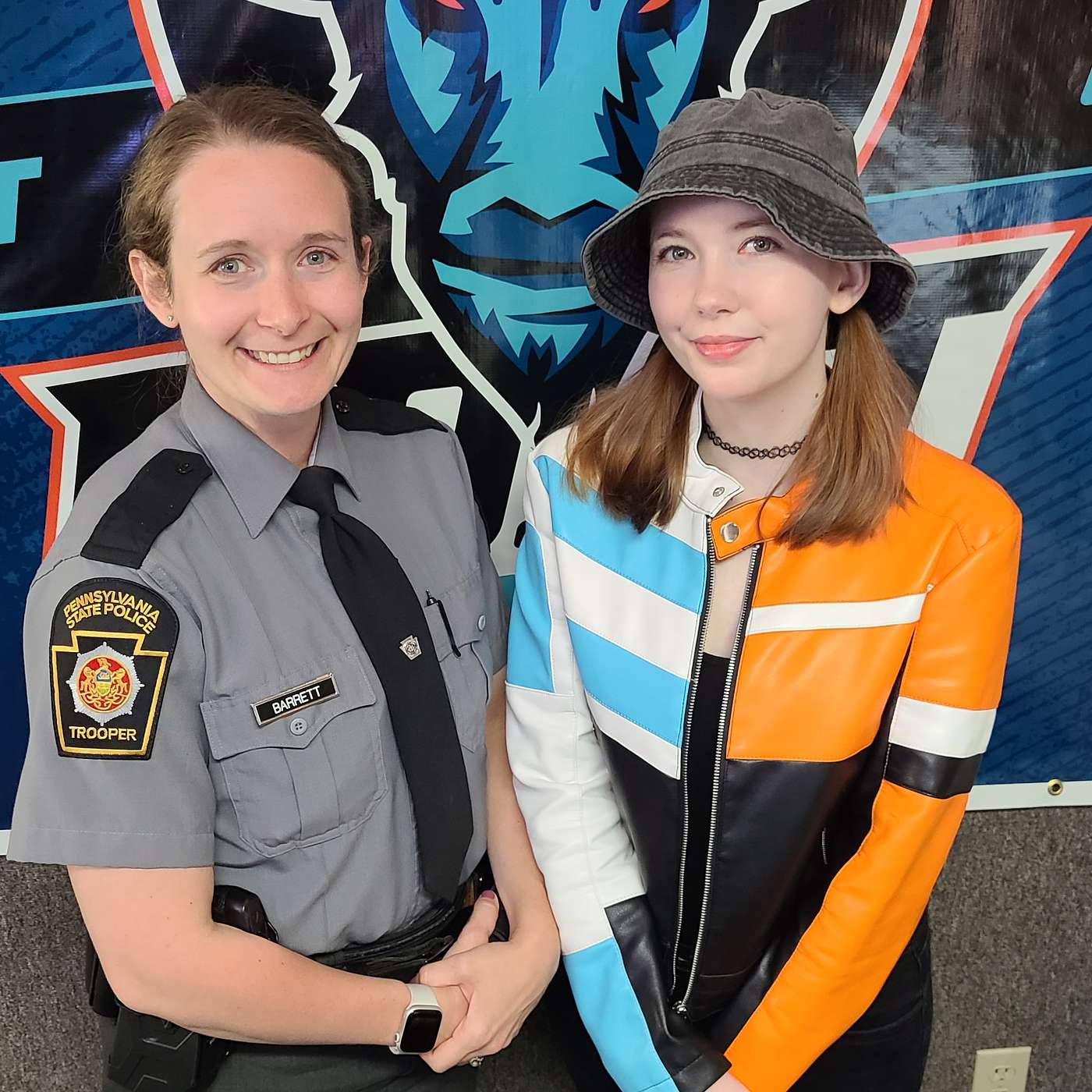 Trooper Sara Barrett from the Pennsylvania State Police in Studio episode artwork