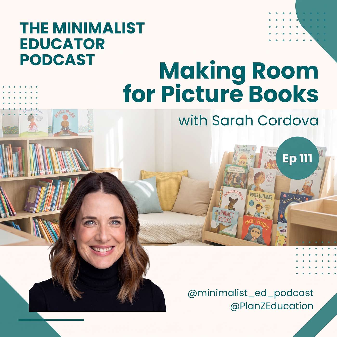 Ep 111 — Making Room for Picture Books with Sarah Cordova episode artwork