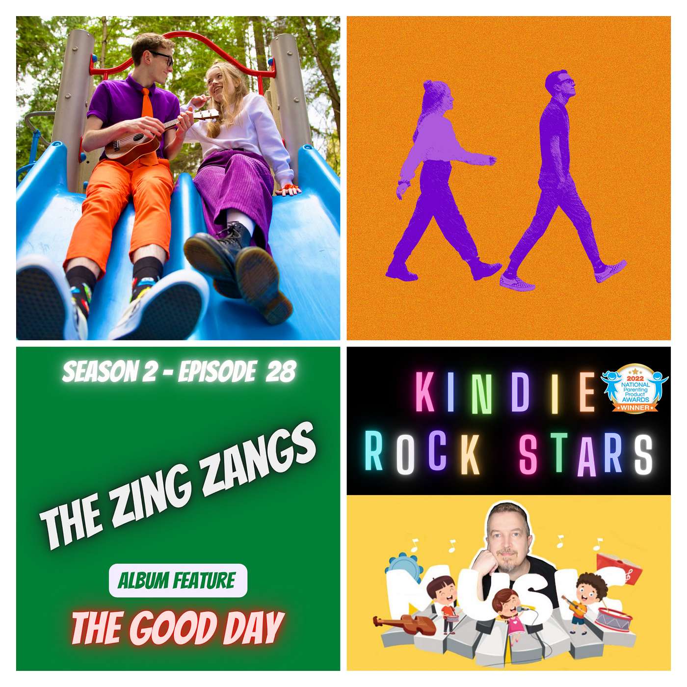 Season 2 Ep 28 - THE ZING ZANGS - The Good Day (Album Feature)