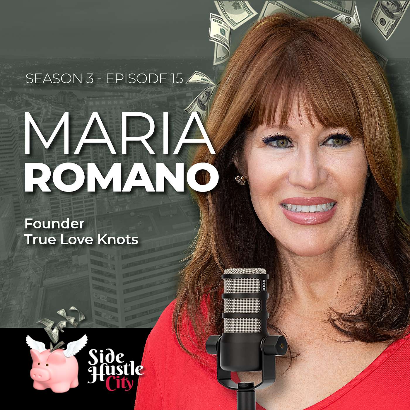 S3 - Ep15 - Maria Romano, dating coach discussing how she scaled her wedding officiating business into multiple revenue streams for the love industry episode artwork
