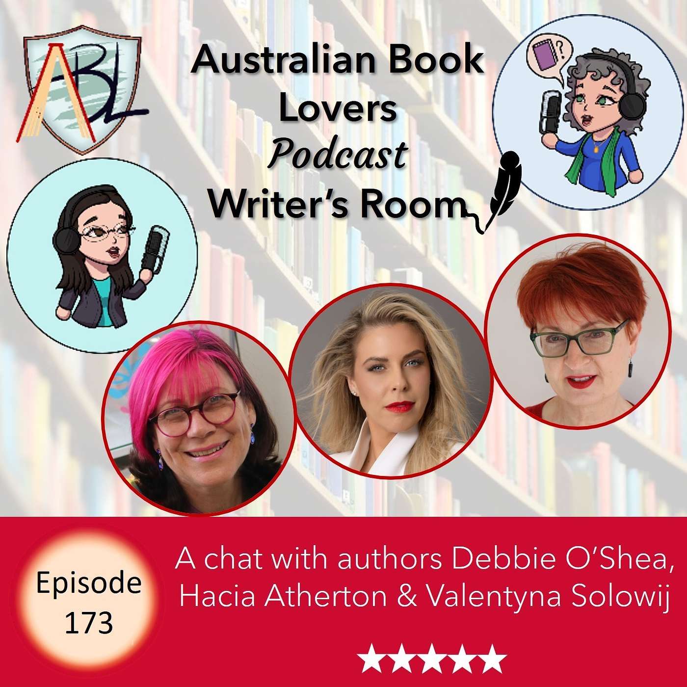 Writer's Room with Debbie O'Shea, Hacia Atherton and Valentyna Solowij episode artwork