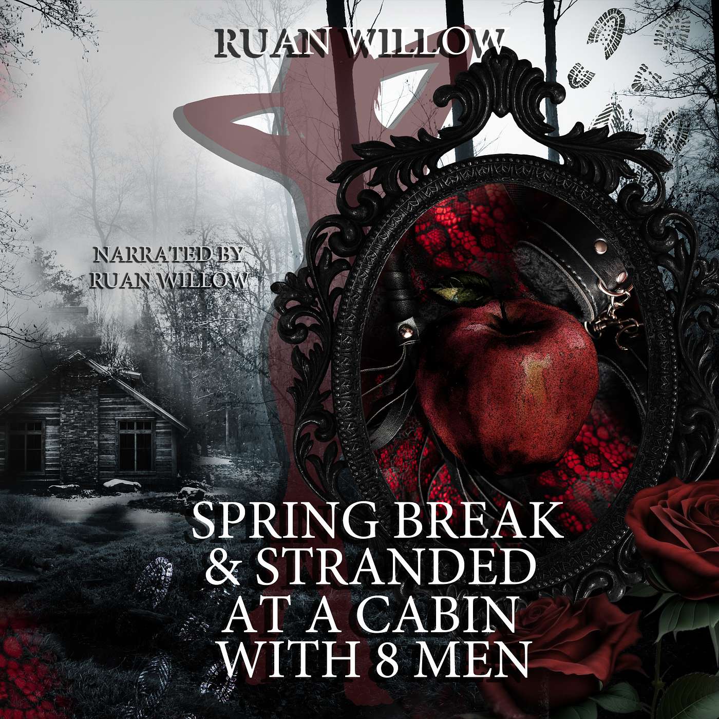 Spicy Smut Excerpt, Spring Break and Stranded at a Cabin with Eight Men