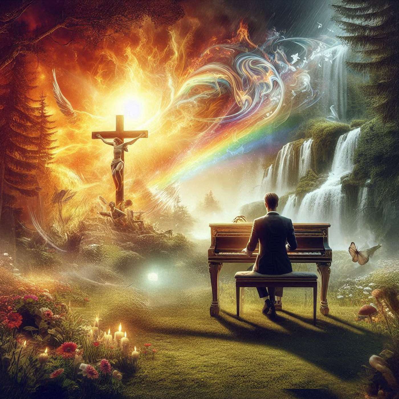 t283 Now Many Will Hear And Put Their Trust In Him live composing extended Nicholas Mazzio Lauren Mazzio The Rain