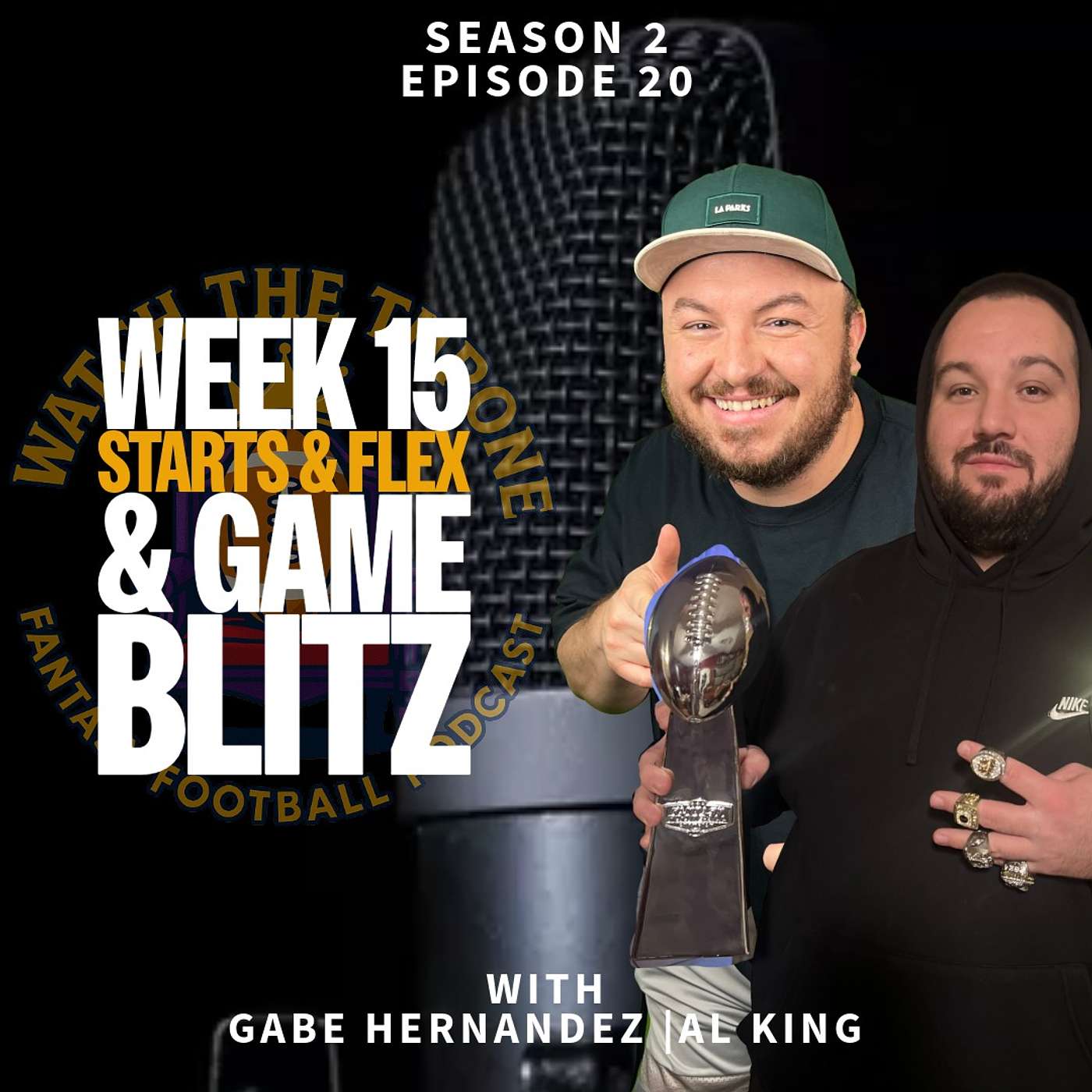 Fantasy Football Week 15 - PLAYOFFS! - News & Notes, Starts & Flex of the Week & Game Blitz episode artwork