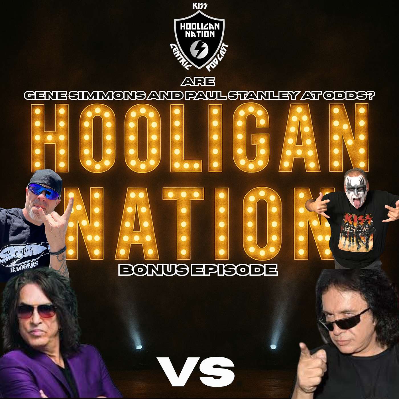Are Paul and Gene at odds over KIss Army Storms Vegas? episode artwork