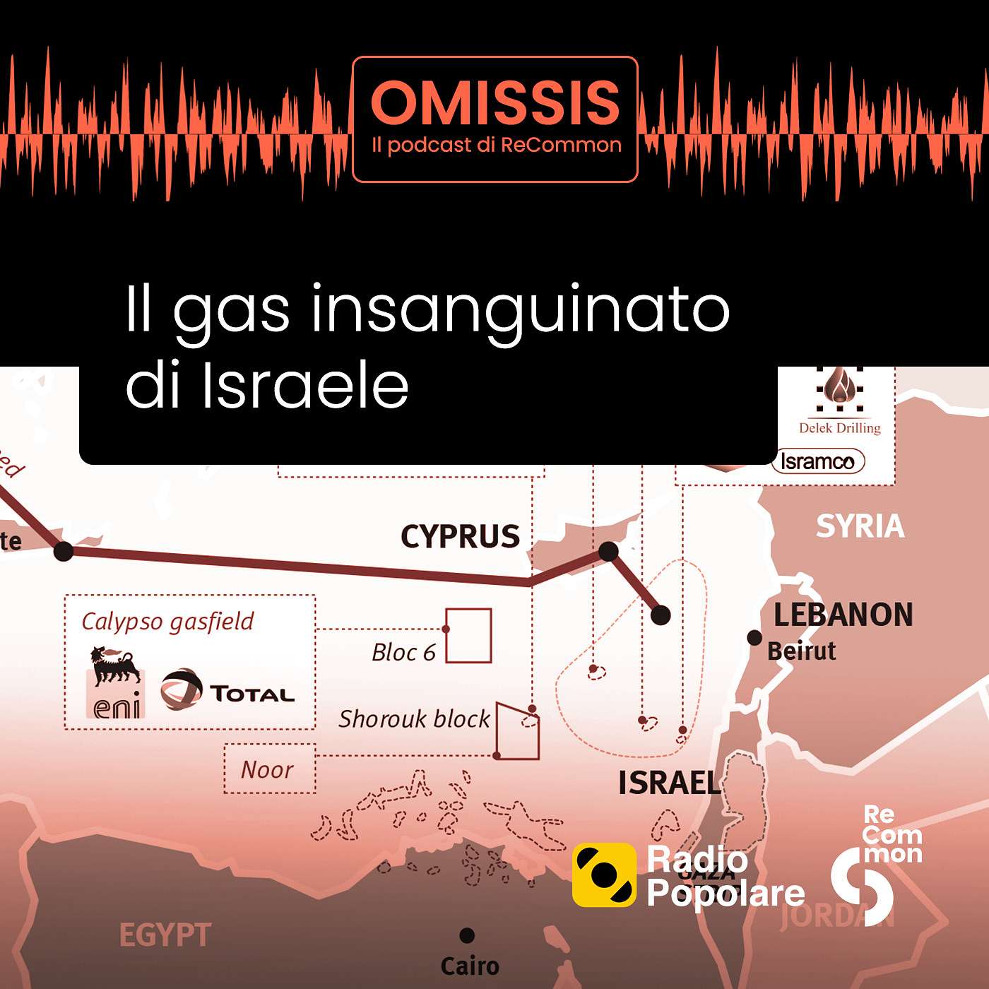 Il gas insanguinato di Israele