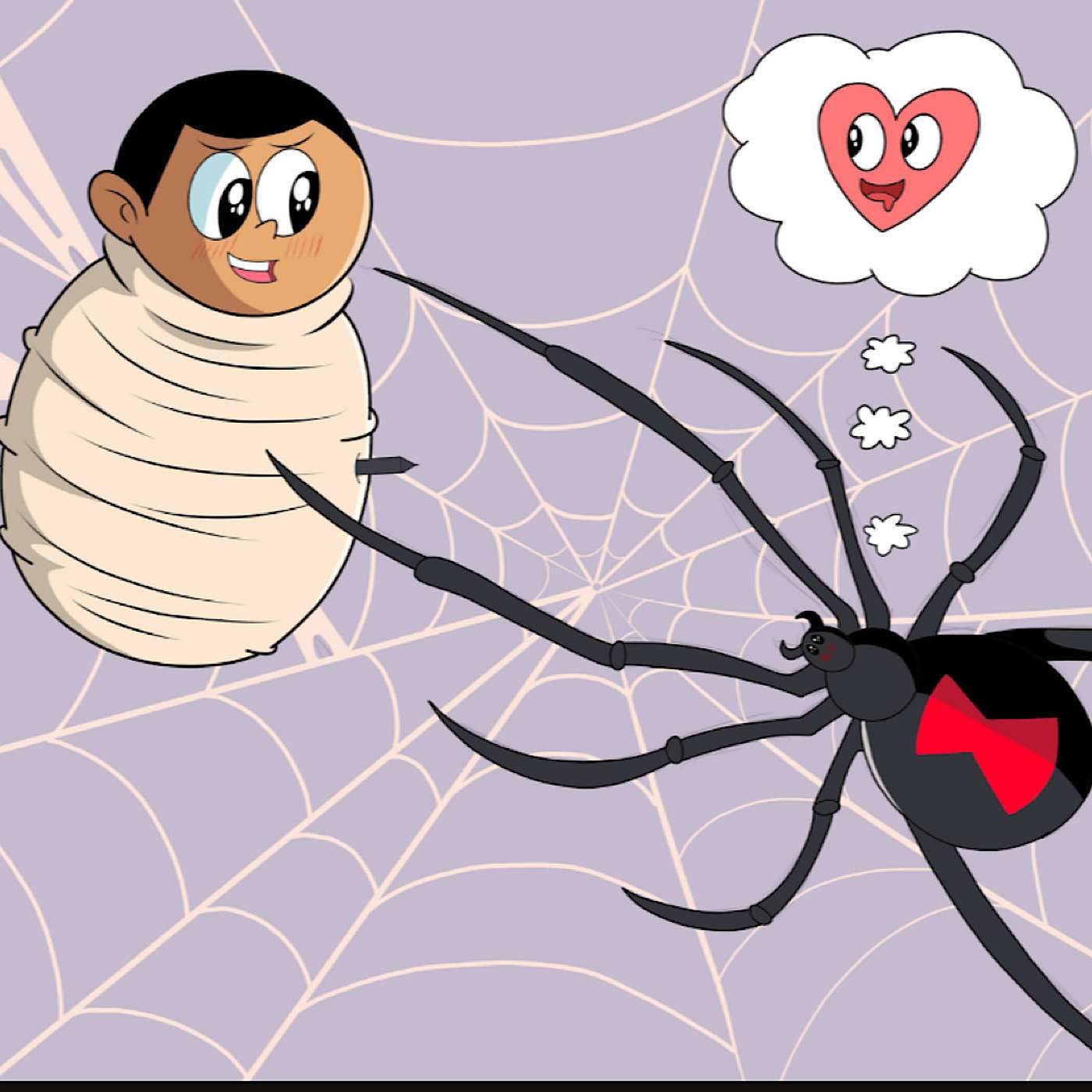 Season 4 : Episode 3  -  Caught In the Spiders Web. "Unhealthy Relationships" episode artwork