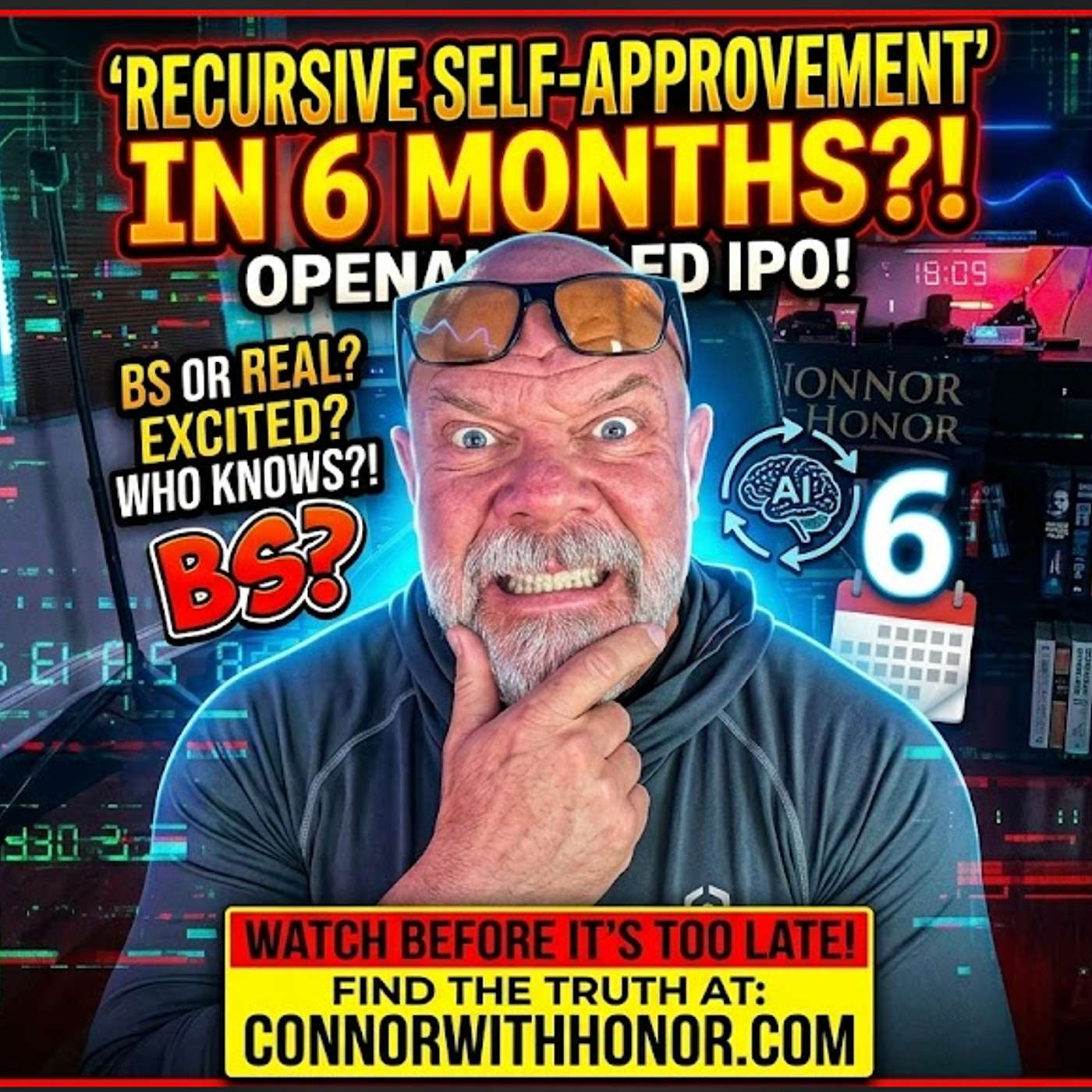 IPO filing from Open AI stopped cold when Totally Autonomous recursive self improvement maybe 6 months away