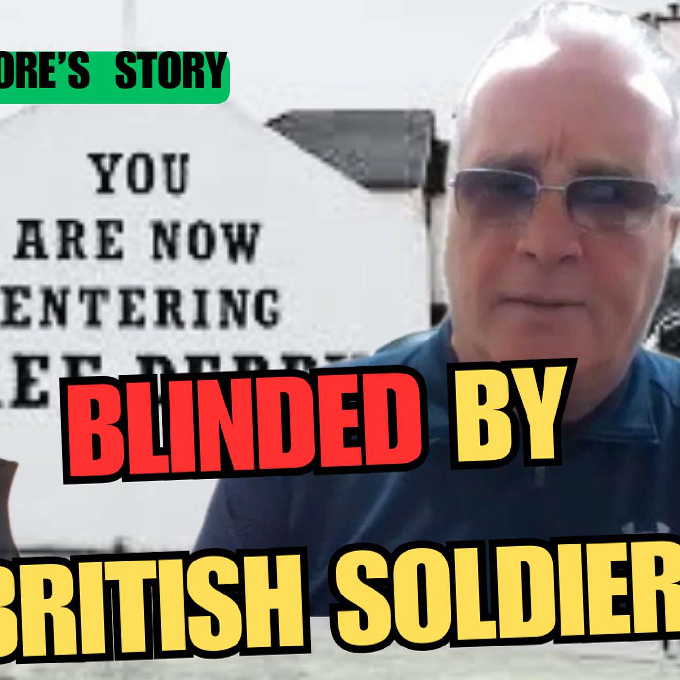 SHOT & BLINDED by BRITISH SOLDIER with a RUBBER-BULLET aged 10 | RICHARD MOORE'S STORY