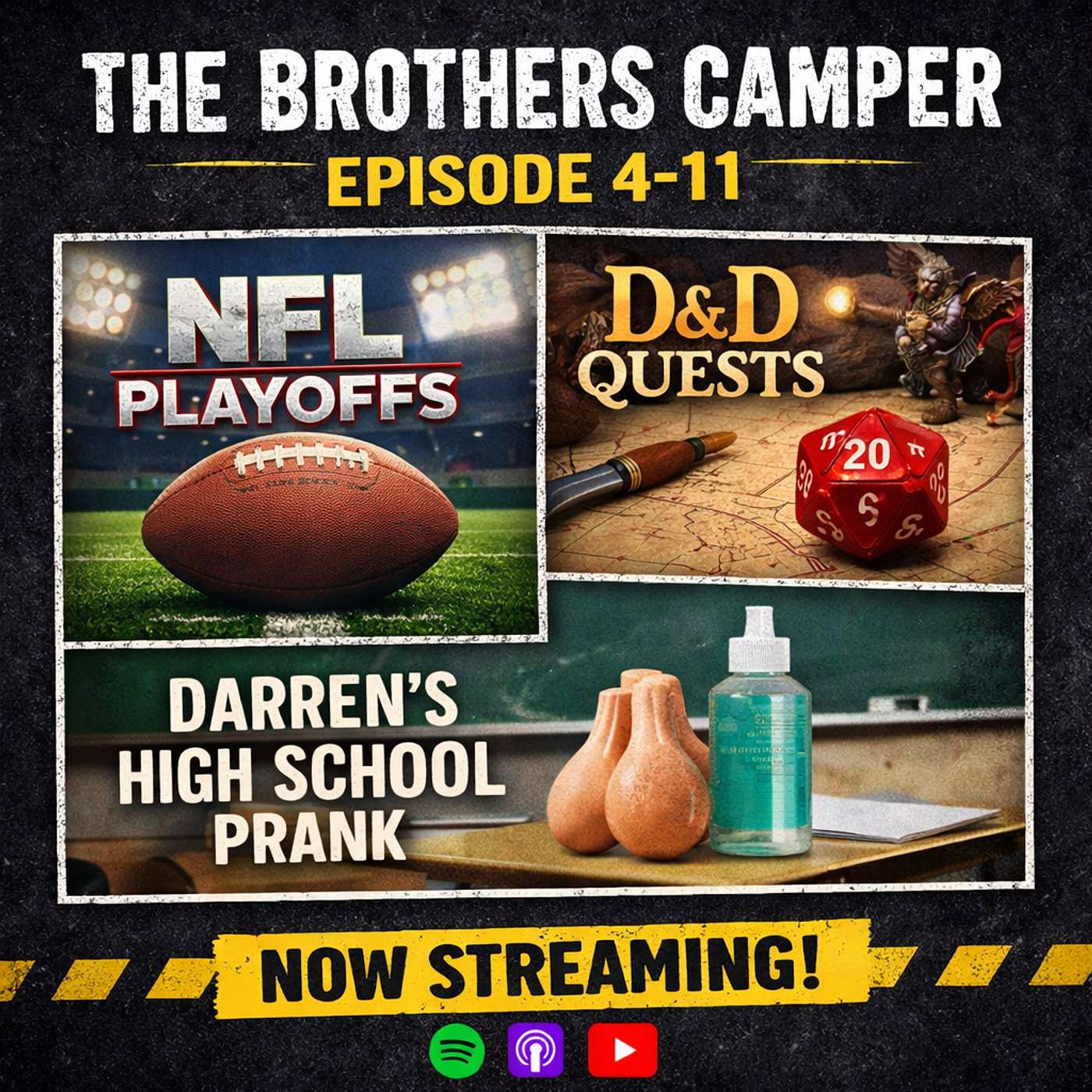 The Brothers Camper S04-011 - Rubber Balls and D&D - Part 1 Maybe episode artwork