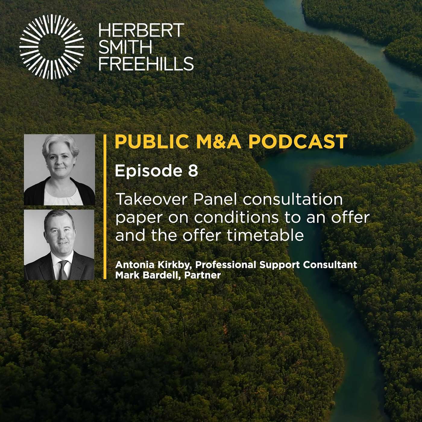 Public M&A EP8: Takeover Panel consultation paper on conditions to an offer and the offer timetable episode artwork